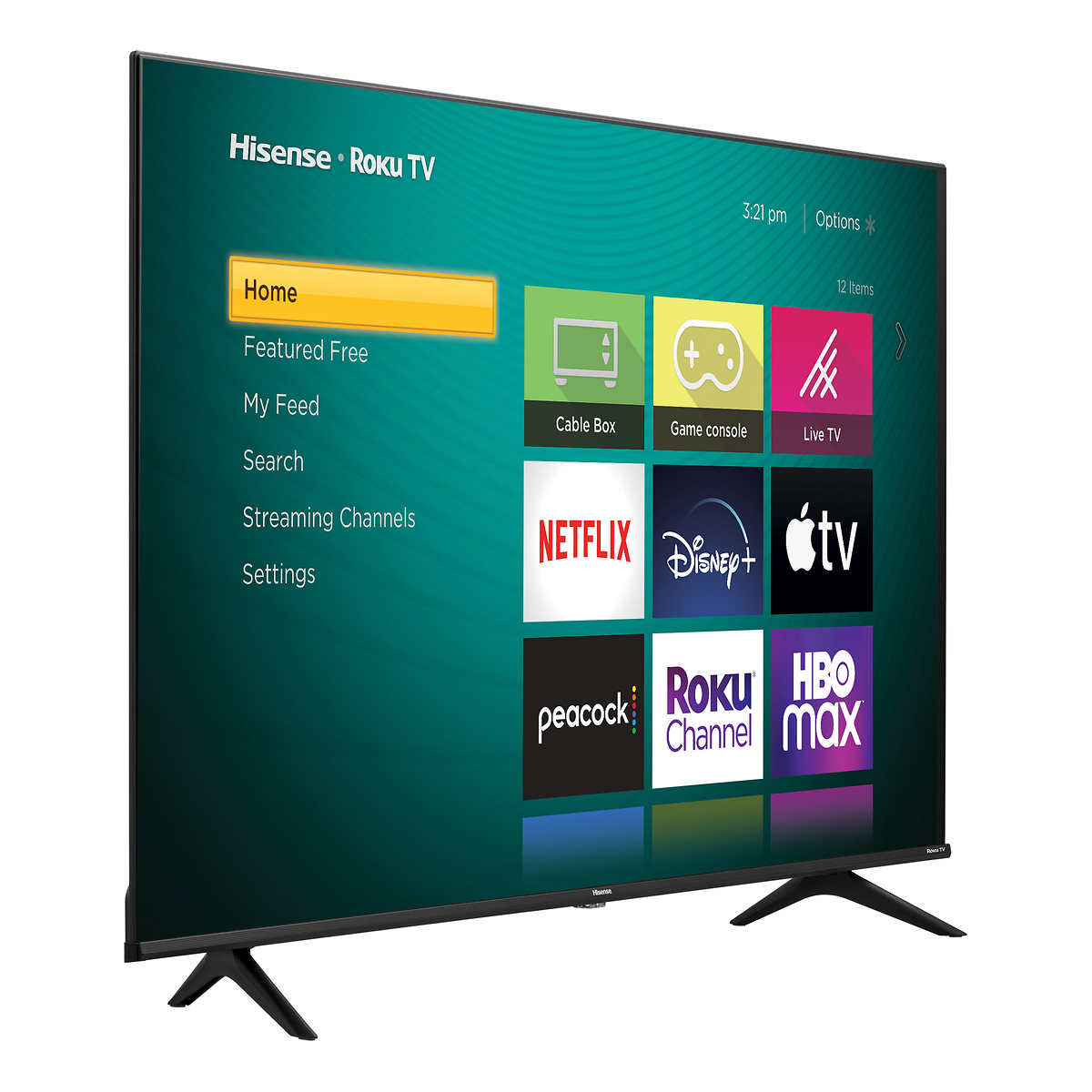 Hisense 55-Inch 4K UHD Smart LED TV with Roku OS & HDR (55R7G5) - Perfect for Home Theater, Gaming & Streaming Netflix, Hulu, Prime Video