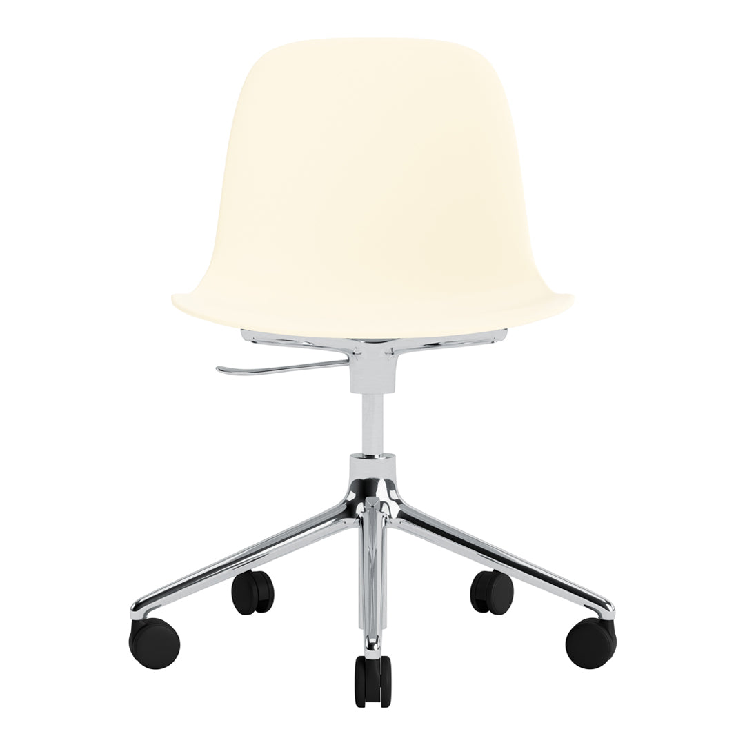 Ergonomic Form Chair with 5W Swivel Base & Gas Lift - Adjustable Office Chair for Home & Workspace - Perfect for Computer Desk, Gaming, and Professional Workstations