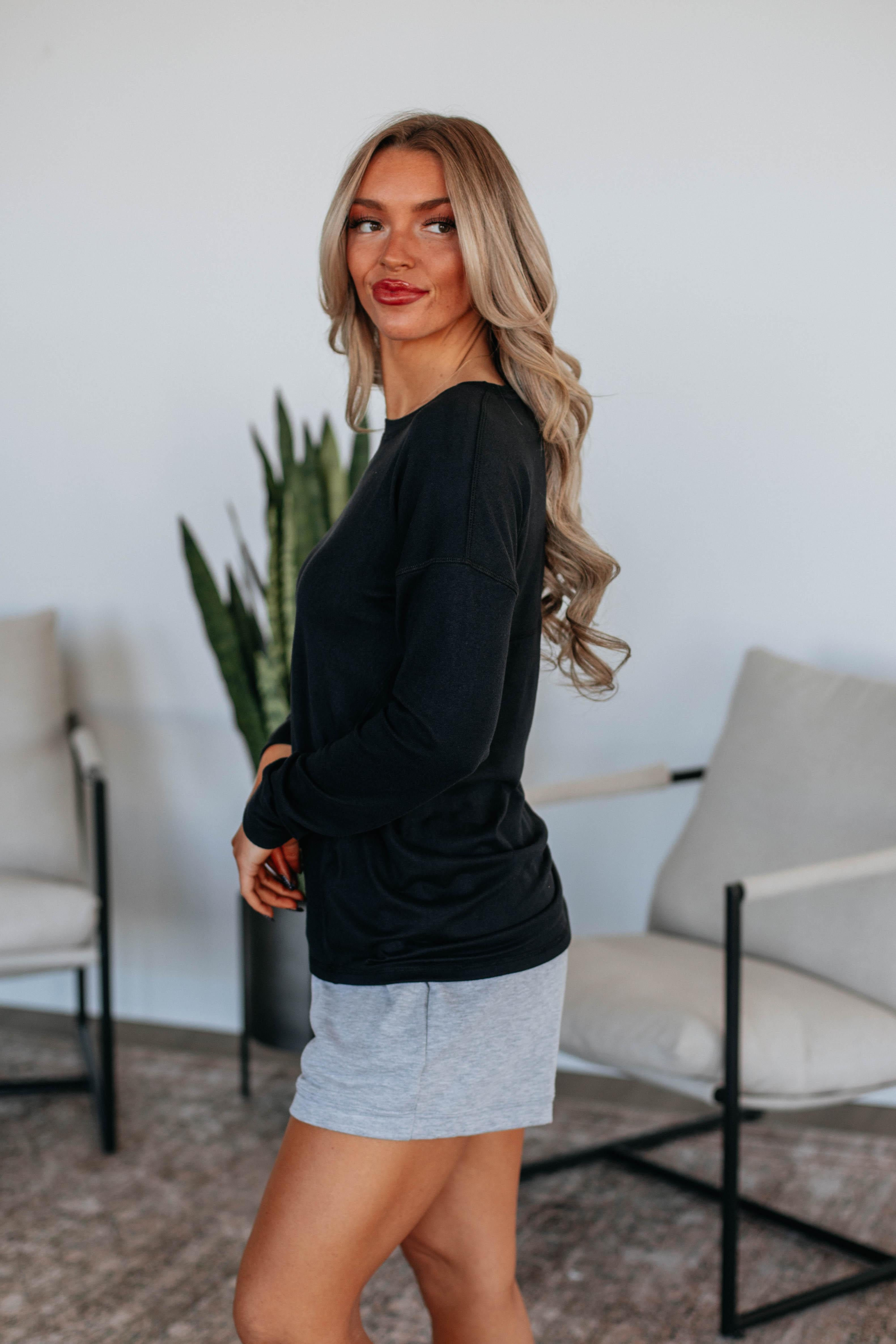 Gracyn Lounge Shorts for Women - Soft & Comfortable Heather Grey Cotton Shorts - Perfect for Yoga, Sleepwear & Relaxing at Home