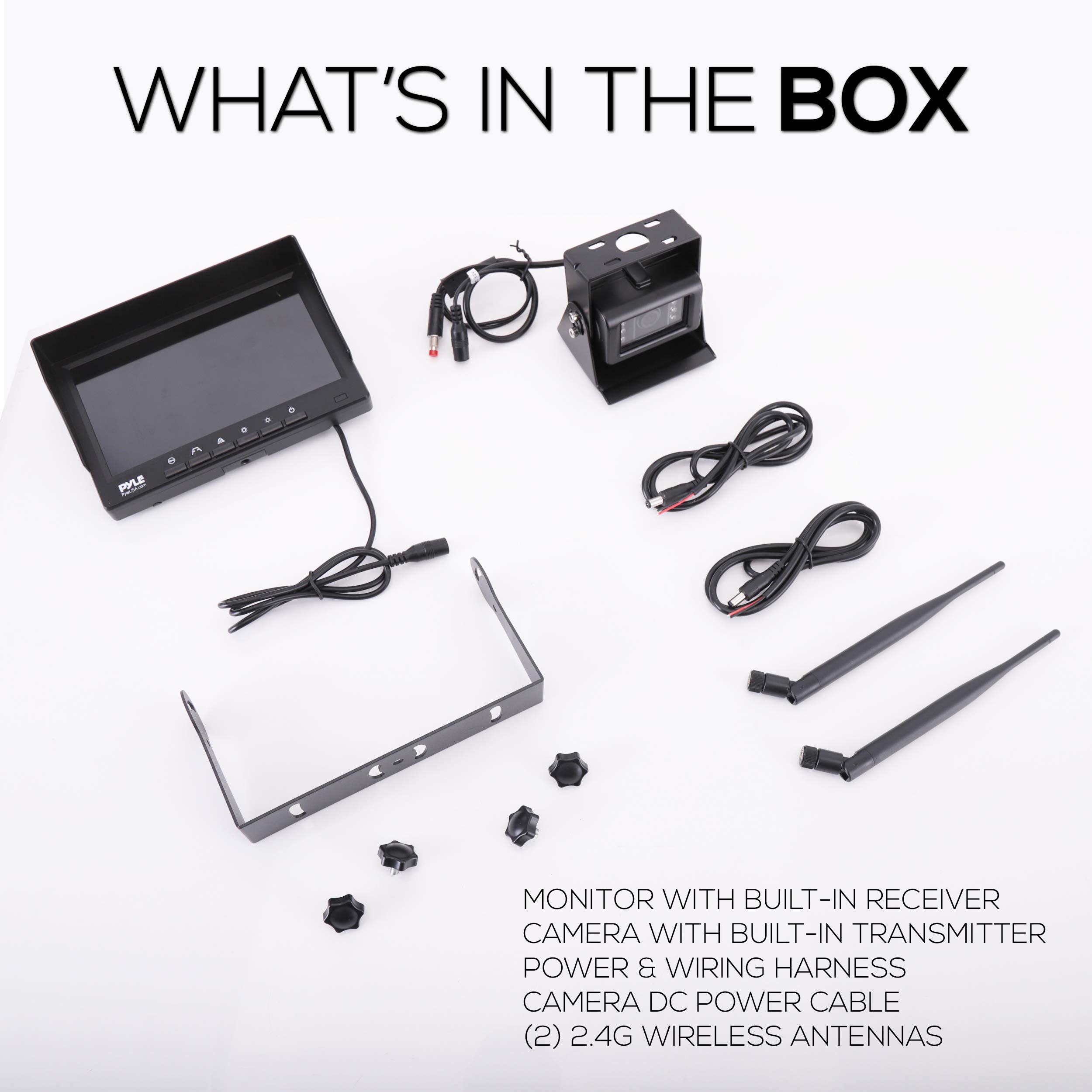 Pyle Wireless Backup Camera and Monitor Kit - 7