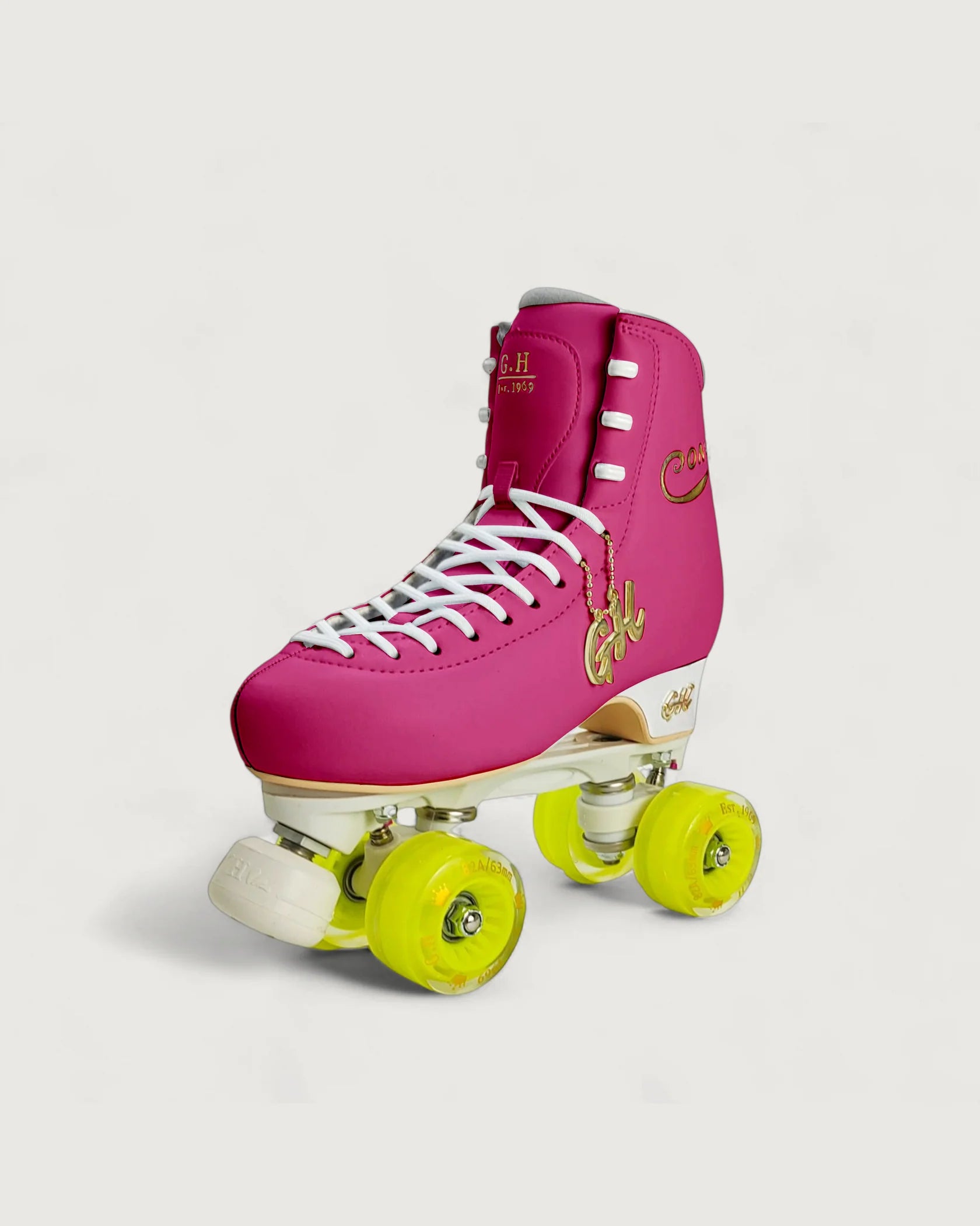 GH Street Pony Quad Roller Skates for Women & Men - Adjustable Outdoor & Indoor Roller Skates with Light Up Wheels - Perfect for Rink, Park, Fitness & Retro Style Skating