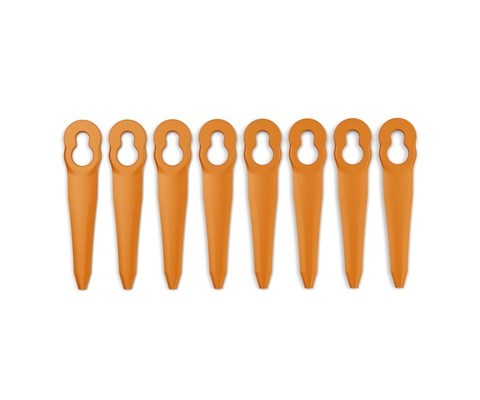 STIHL PolyCut Replacement Blades 2-2 8-Pack - Durable Lawn Mower Blades for Professional Landscaping & Yard Maintenance