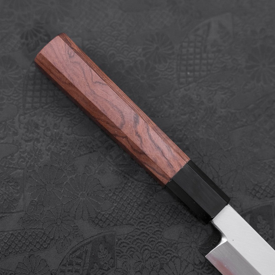 Premium Yanagiba Sushi Knife 270mm - White Steel #2 Blade with Buffalo Walnut Handle - Perfect for Sushi Chefs & Japanese Cuisine Lovers