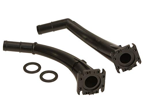 Nissan Xterra Heater Hose Inlet & Outlet Connector Set with O-Rings - Compatible with 2001-2004 Models (7/2000-12/2004) - Perfect for Engine Cooling System Repairs & Maintenance