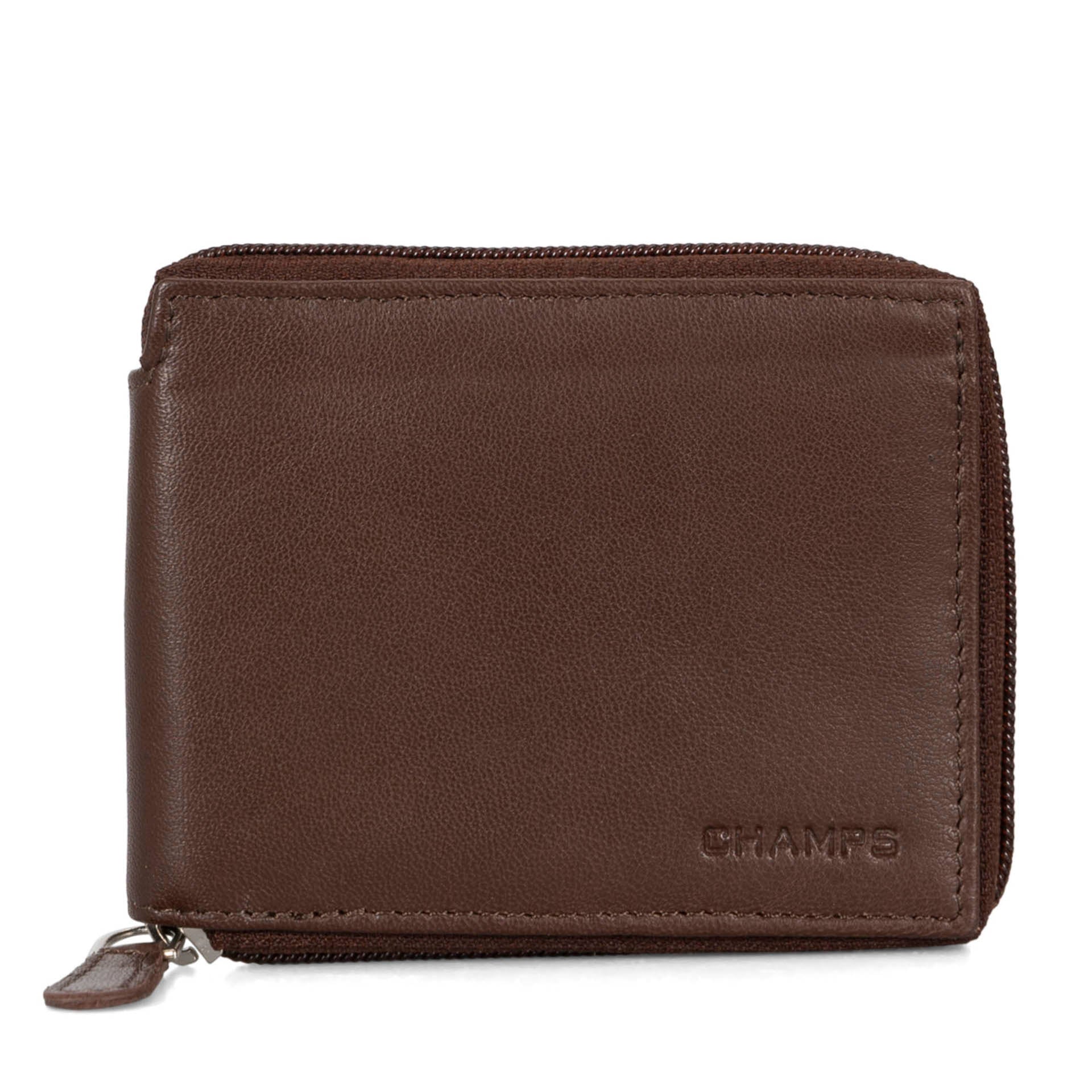 Premium RFID Blocking Zip Around Wallet for Men & Women - Slim Travel Wallet with Multiple Card Slots & ID Window - Perfect for Everyday Use, Travel & Business