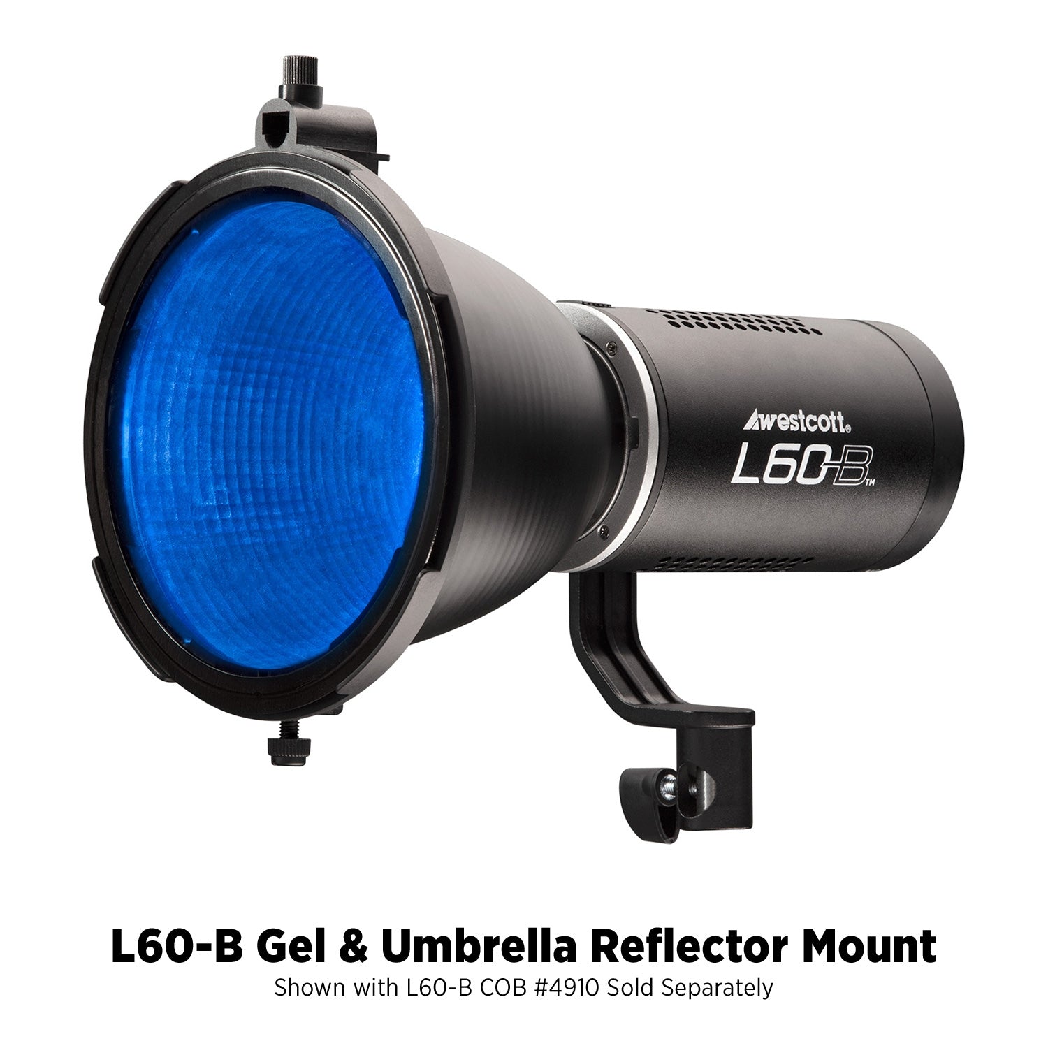 L60 B Gel & Umbrella Reflector Mount - Professional Photography Light Modifier for Studio, Portrait, and Video Shooting