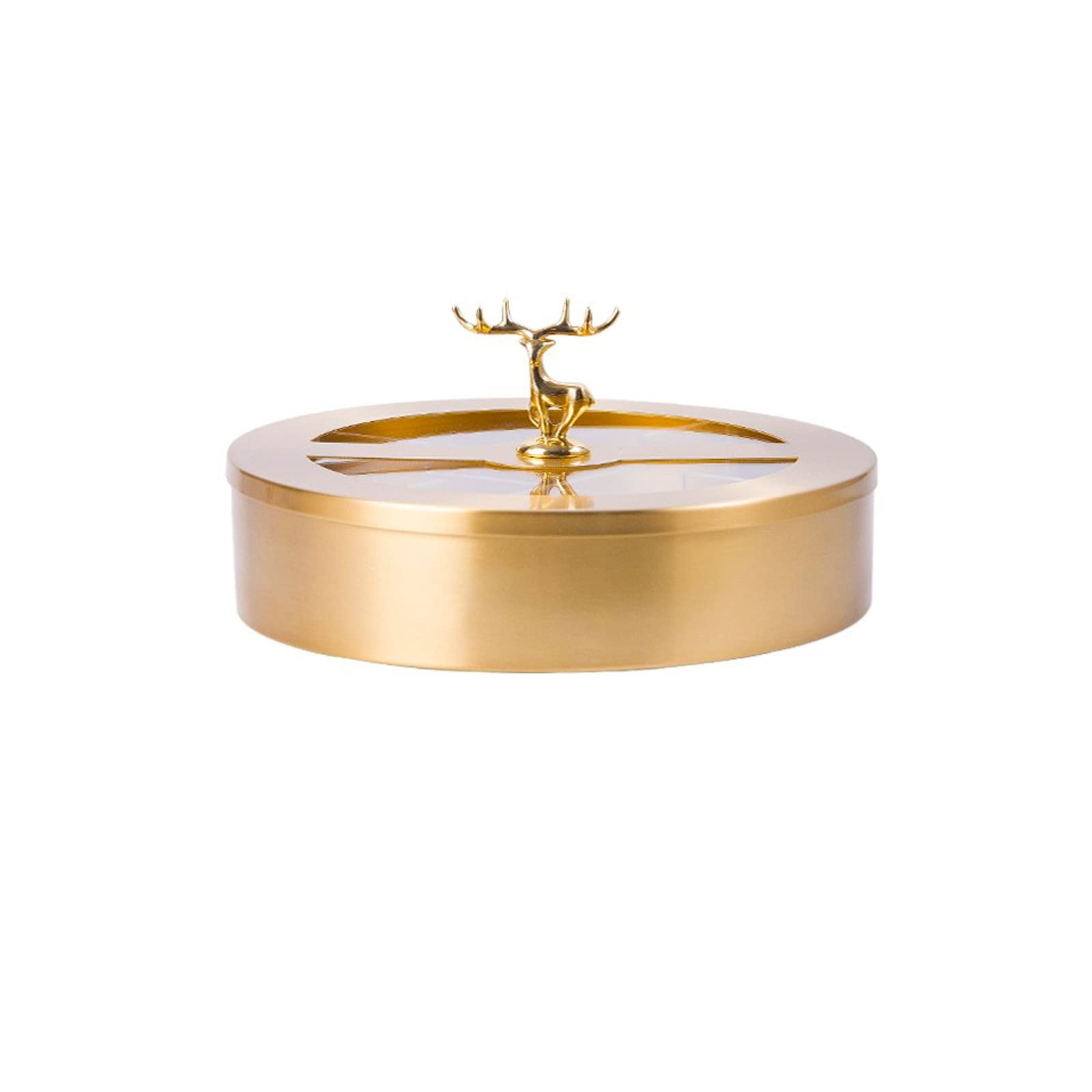 Premium Pure Copper Fruit Bowl - Elegant Candy & Snack Tray for Living Room Coffee Table | Luxury Dried Fruit Storage Container | Perfect for Entertaining, Home Decor & Gift Giving