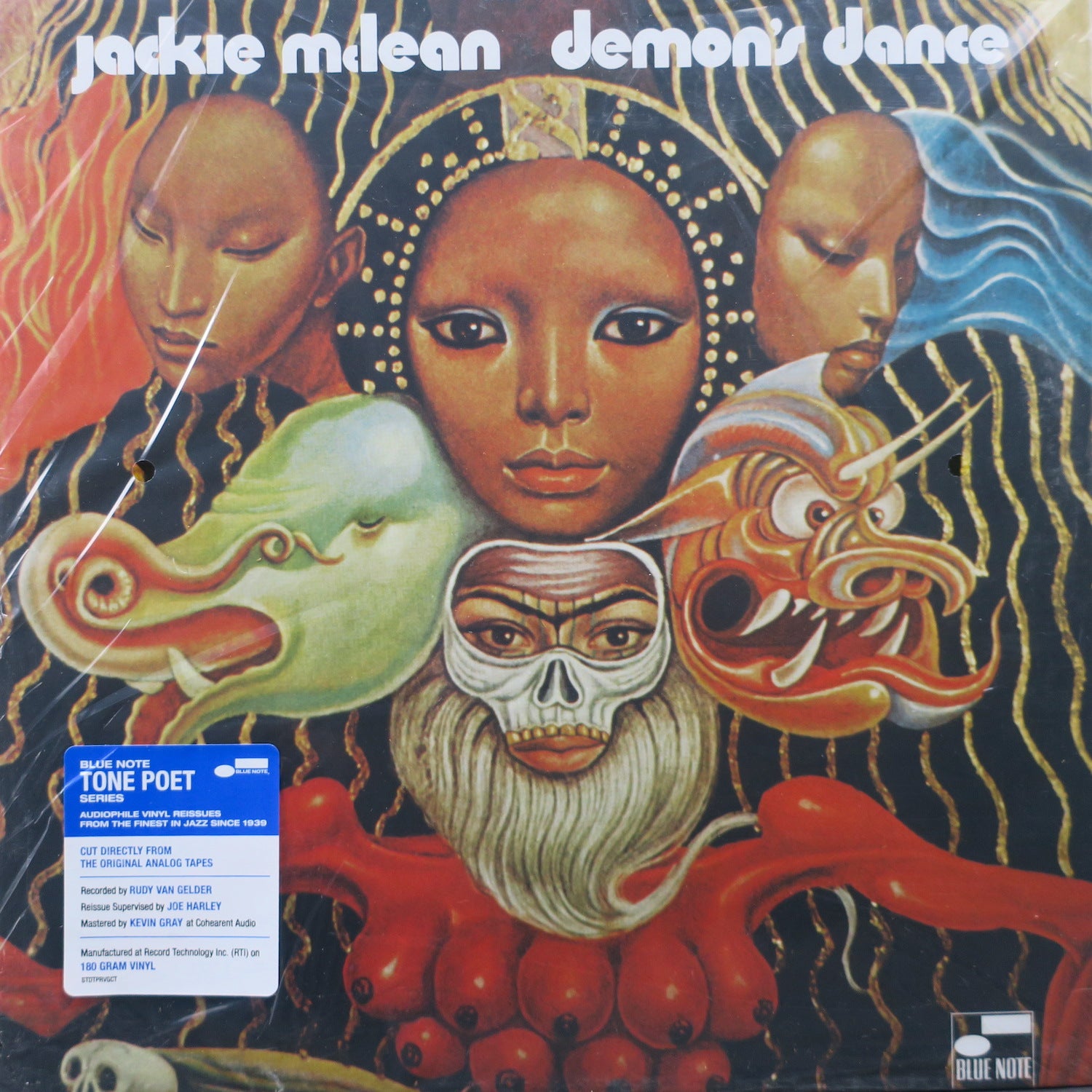 Jackie McLean 'Demon's Dance' Blue Note Tone Poet 180g Vinyl LP - Audiophile Jazz Record for Music Collectors & Home Listening