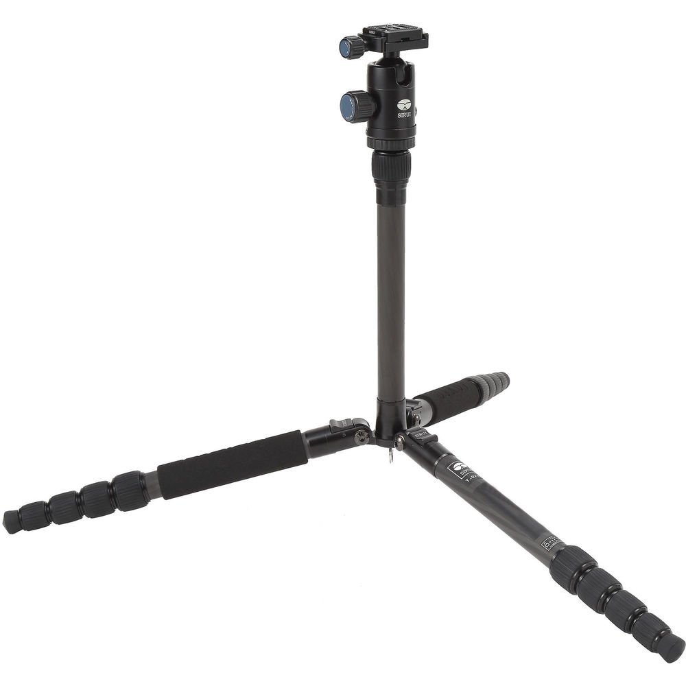 Sirui T-025x Carbon Fiber Tripod with C-10 Ball Head - Ultra Lightweight Travel Tripod for DSLR & Mirrorless Cameras - Perfect for Hiking, Vlogging & Outdoor Photography