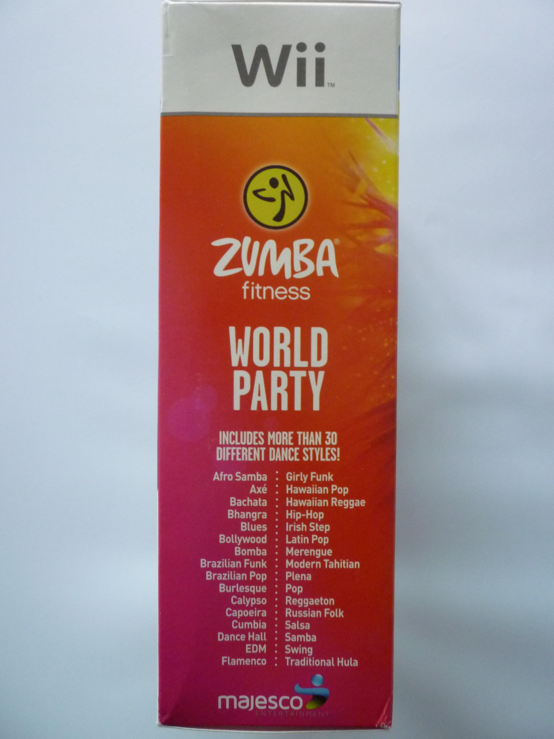 Zumba Fitness World Party - Fun Dance Workout Game for Nintendo Wii - Perfect for Home Exercise & Party Entertainment