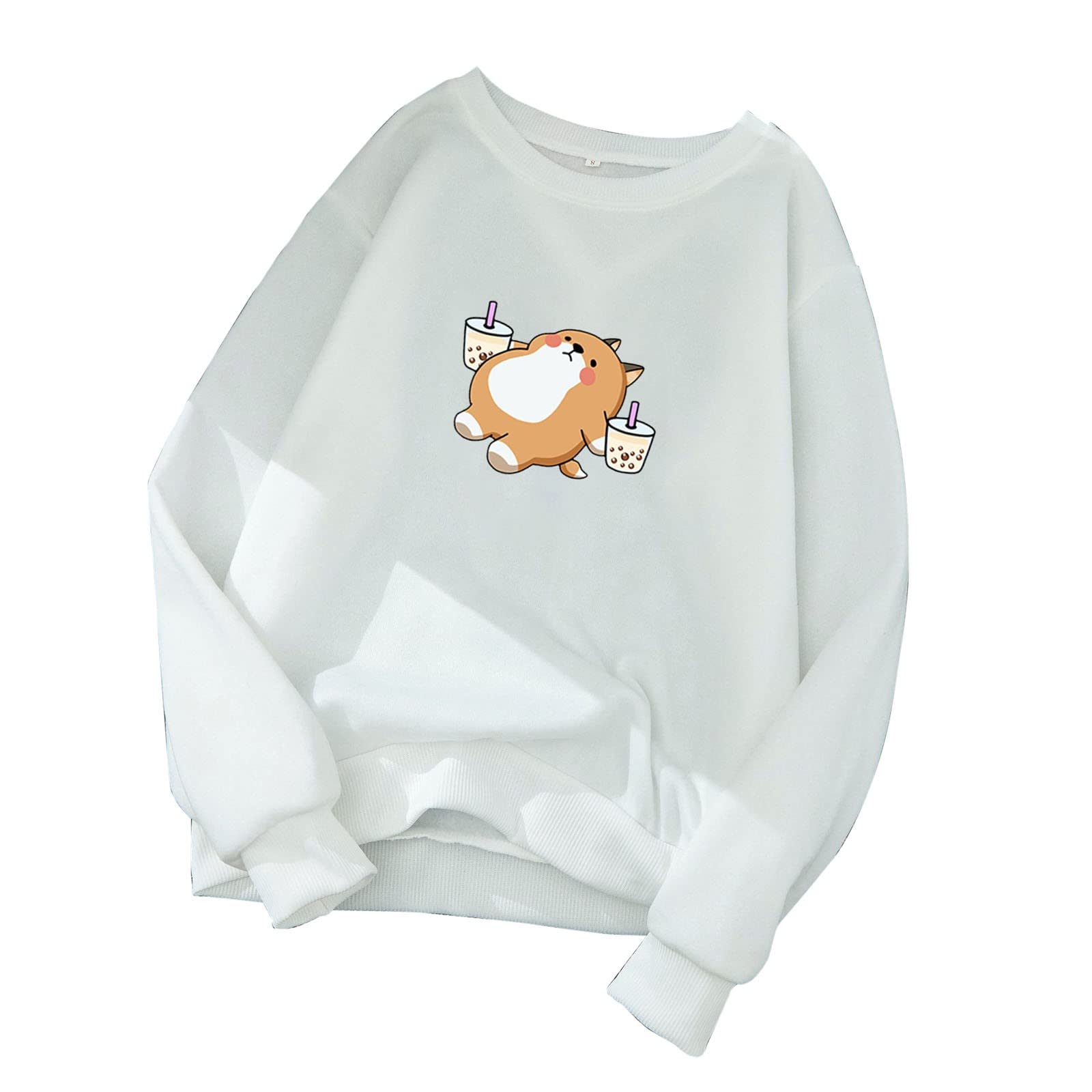 Women's Zip Tunic Pullover - Fun Graphic Print Round Neck Long Sleeve Sweatshirt & Hoodie - Casual Loungewear for Women | Perfect for Fall Outfits, Weekend Errands & Cozy Home Wear