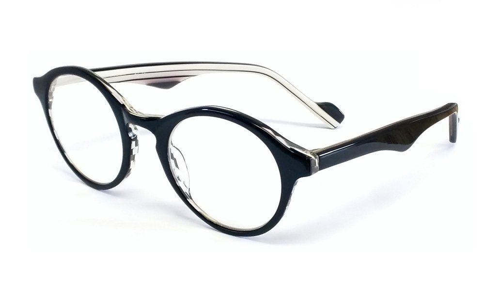 Calabria 850 Round Designer Reading Glasses with Hard Case - Stylish & Durable for Reading, Computer Use & Daily Wear