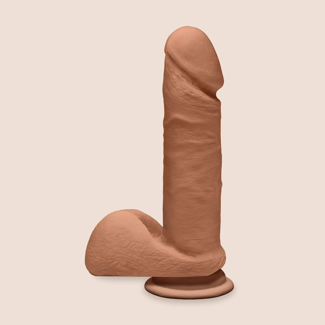 Ultra-Realistic Dual Density Dildo 7 Inch with Balls - Premium ULTRASKYN Material for Lifelike Feel | Perfect for Solo Play, Couples & BDSM Scenes