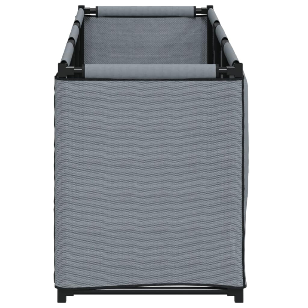 Large Grey Fabric Storage Box 105x34.5x45 cm - Stylish & Spacious Organizer for Cabinets, Closets & Home Organization - Perfect for Bedroom, Living Room & Office Storage Solutions