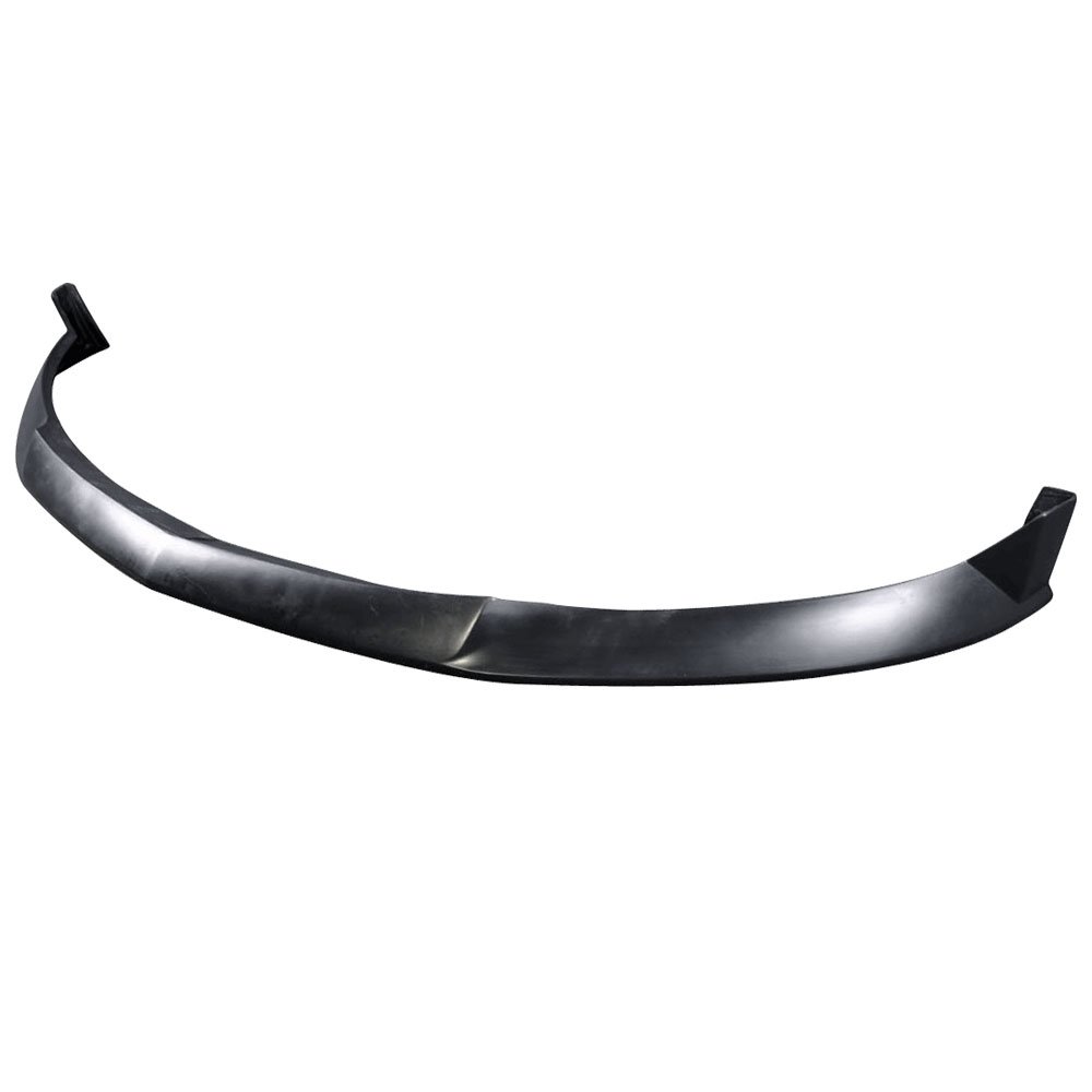 IKON MOTORSPORTS S Style PU Black Front Bumper Lip Spoiler Splitter for 2010-2012 Ford Mustang V6 | Perfect for Car Enthusiasts & Street Racing Upgrades