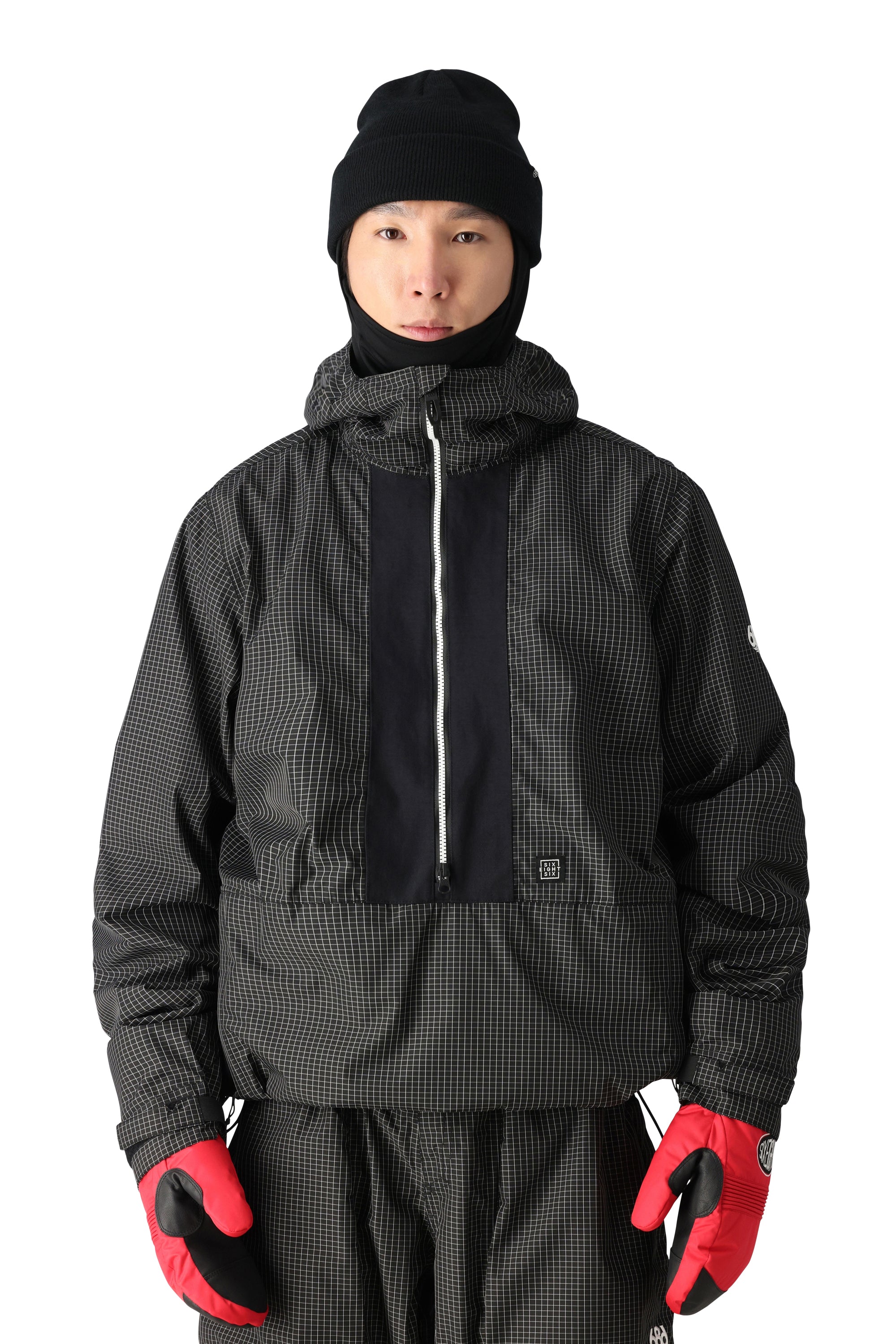 686 Ghost 2.5L Anorak Jacket 2025 - Waterproof Windbreaker for Outdoor Adventures, Hiking & Camping