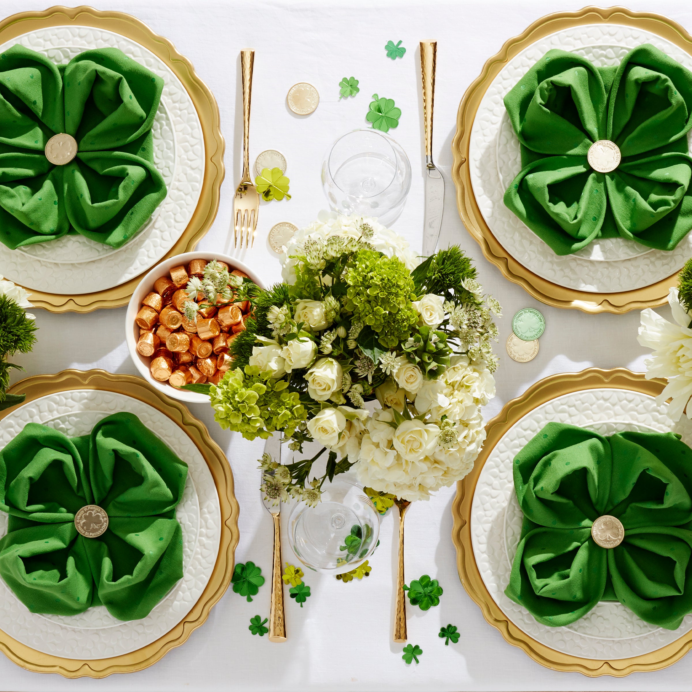 Blossom Lane Decorative Accent Plates Set of 4 - Elegant Dinnerware for Fine Dining, Wedding Registry & Home Decor