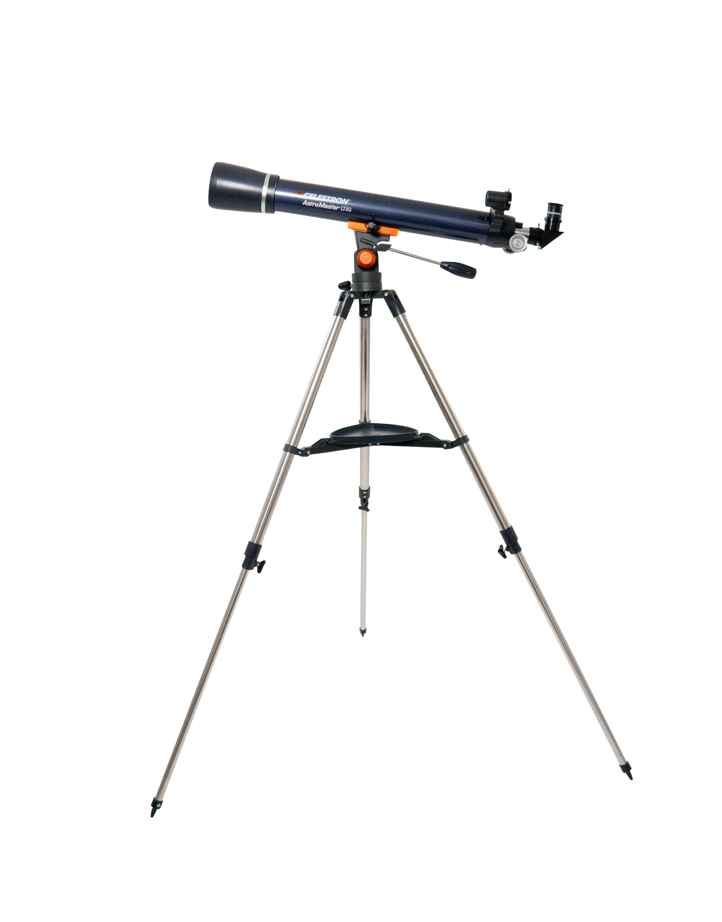 AstroMaster LT 80AZ Refractor Telescope for Adults & Kids - Portable Astronomy Telescope with Adjustable Tripod for Stargazing, Moon Viewing & Outdoor Adventures