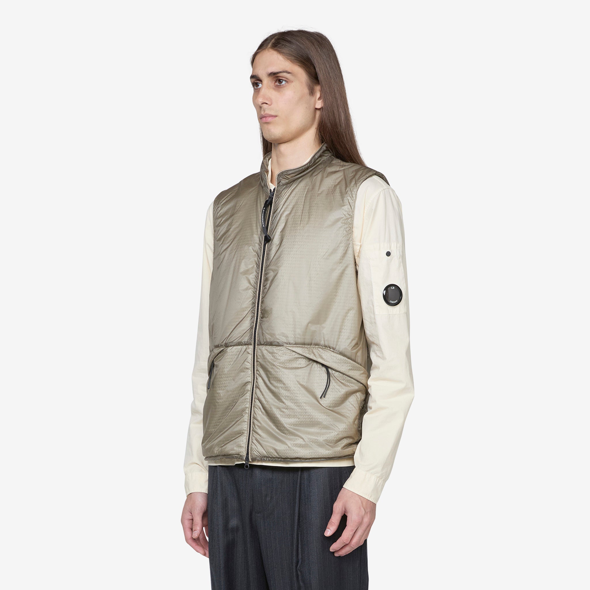 NADA Shell Vest Goat - Lightweight Waterproof Outdoor Jacket for Hiking, Camping & Travel - Men's & Women's Windbreaker