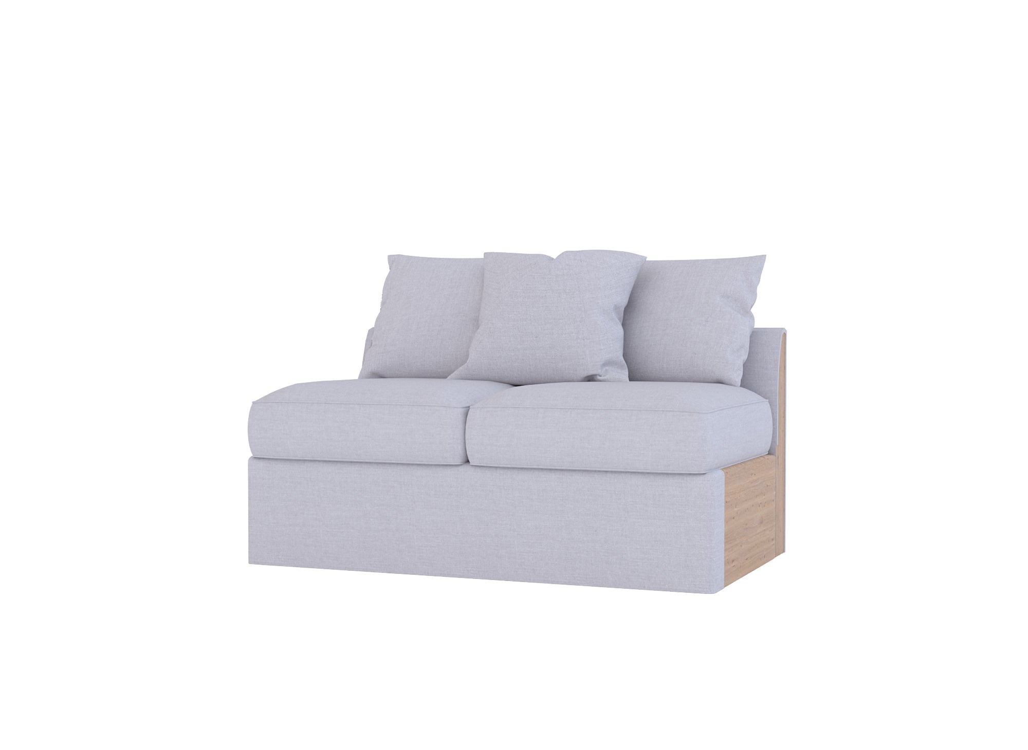 Harlanda Loveseat Sleeper Sectional Cover - Soft Stretch Sofa Slipcover for Sectional Couches - Perfect for Living Room, Bedroom, and Guest Room Protection