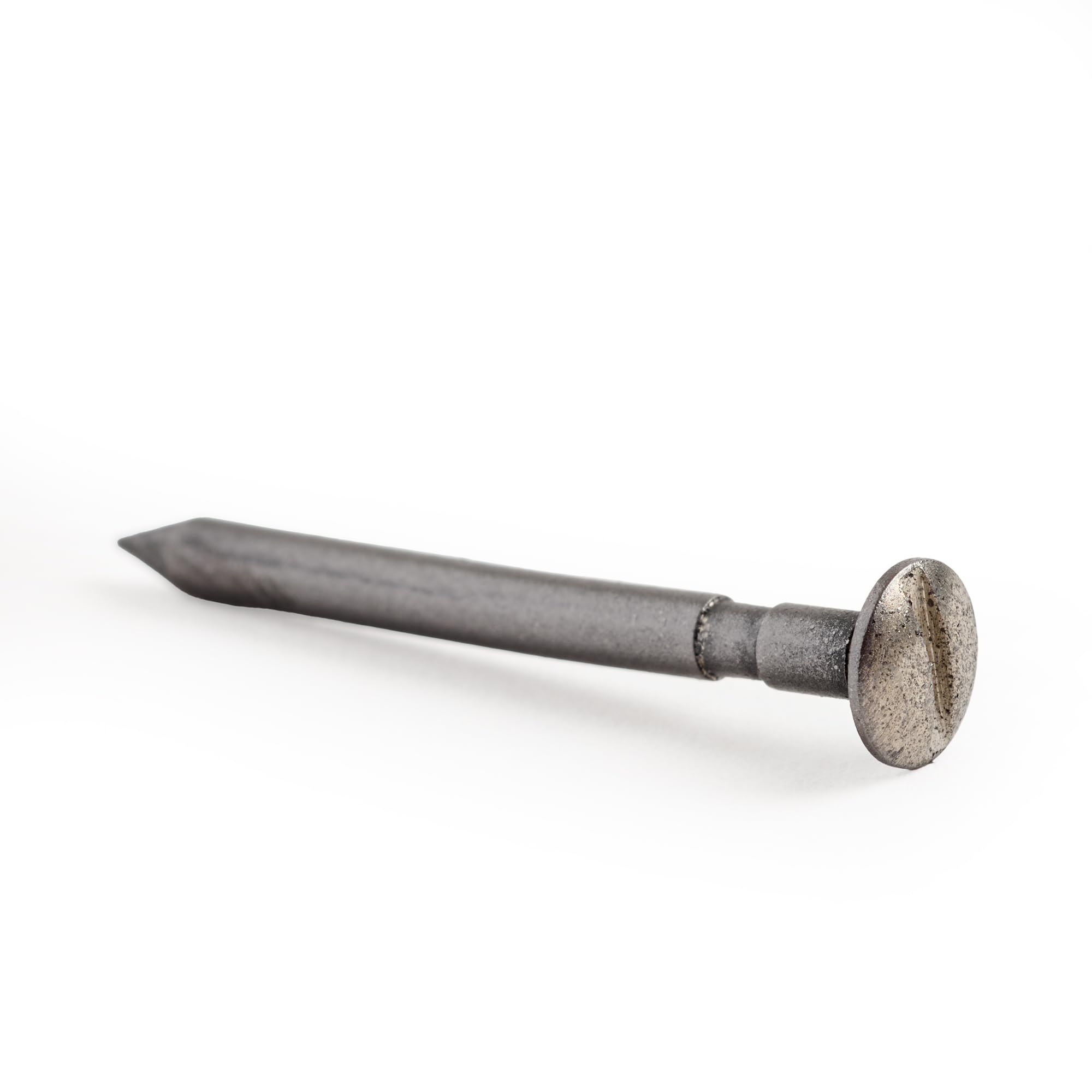 Pinewood Pro PRO Bent 1.5 Degree Steering Axle - Graphite Coated, Nickel Plated with Easy Turn Screw Slot | Reduces Wheel Wobble & Friction for Peak Performance | Perfect for Pinewood Derby Cars & Model Racing