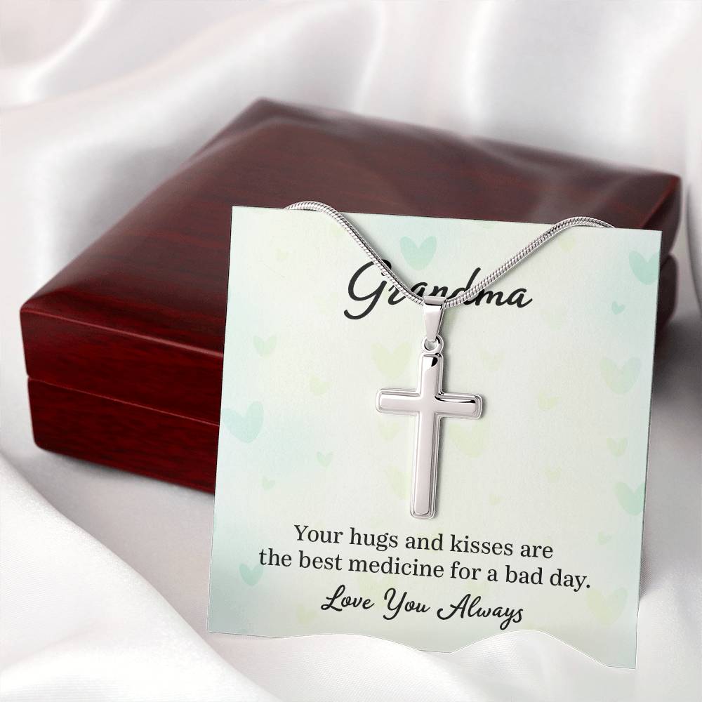 Beautiful Cross Necklace for Grandma - Thoughtful Gift from Grandchildren | Perfect for Birthday, Mother's Day & Christmas Gifts