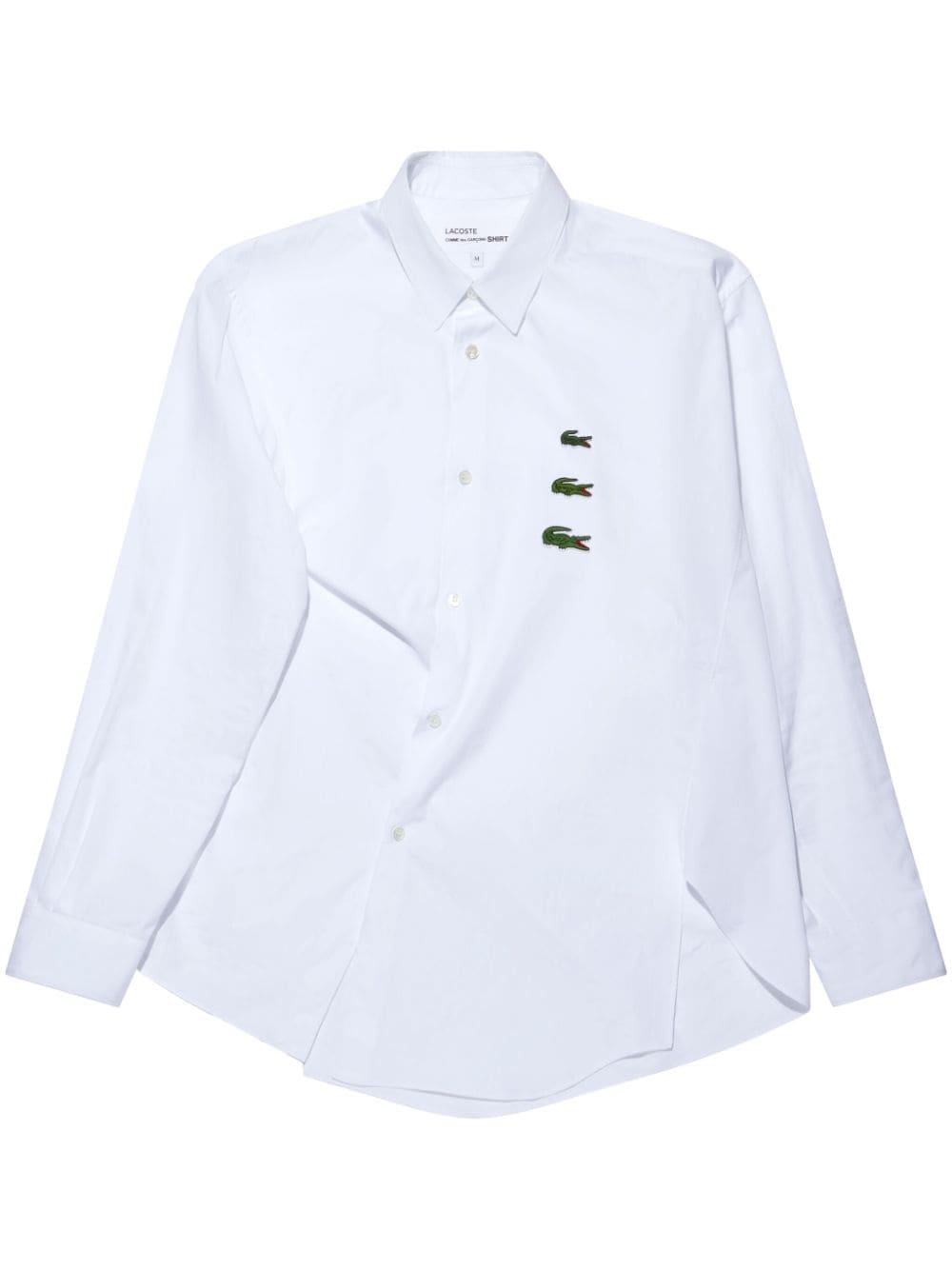 Comme des Garcons White Shirt for Men - Stylish Casual & Streetwear Fashion - Perfect for Everyday Wear, Parties, and Urban Outfits