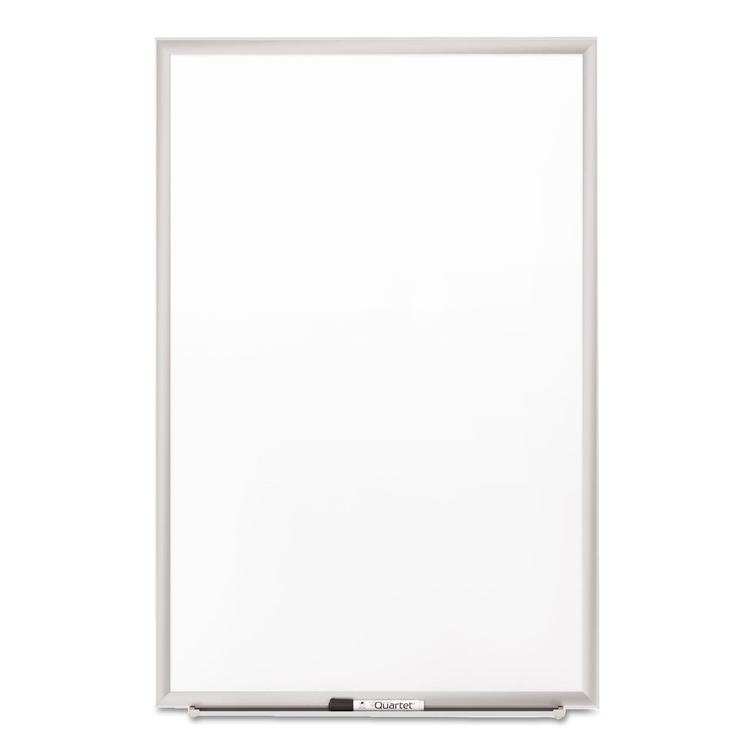 Quartet 2543 White Porcelain Dry Erase Board 3ft x 2ft - Aluminum Frame Whiteboard for Office, Classroom & Home Use - Wall Mountable Magnetic Bulletin Board