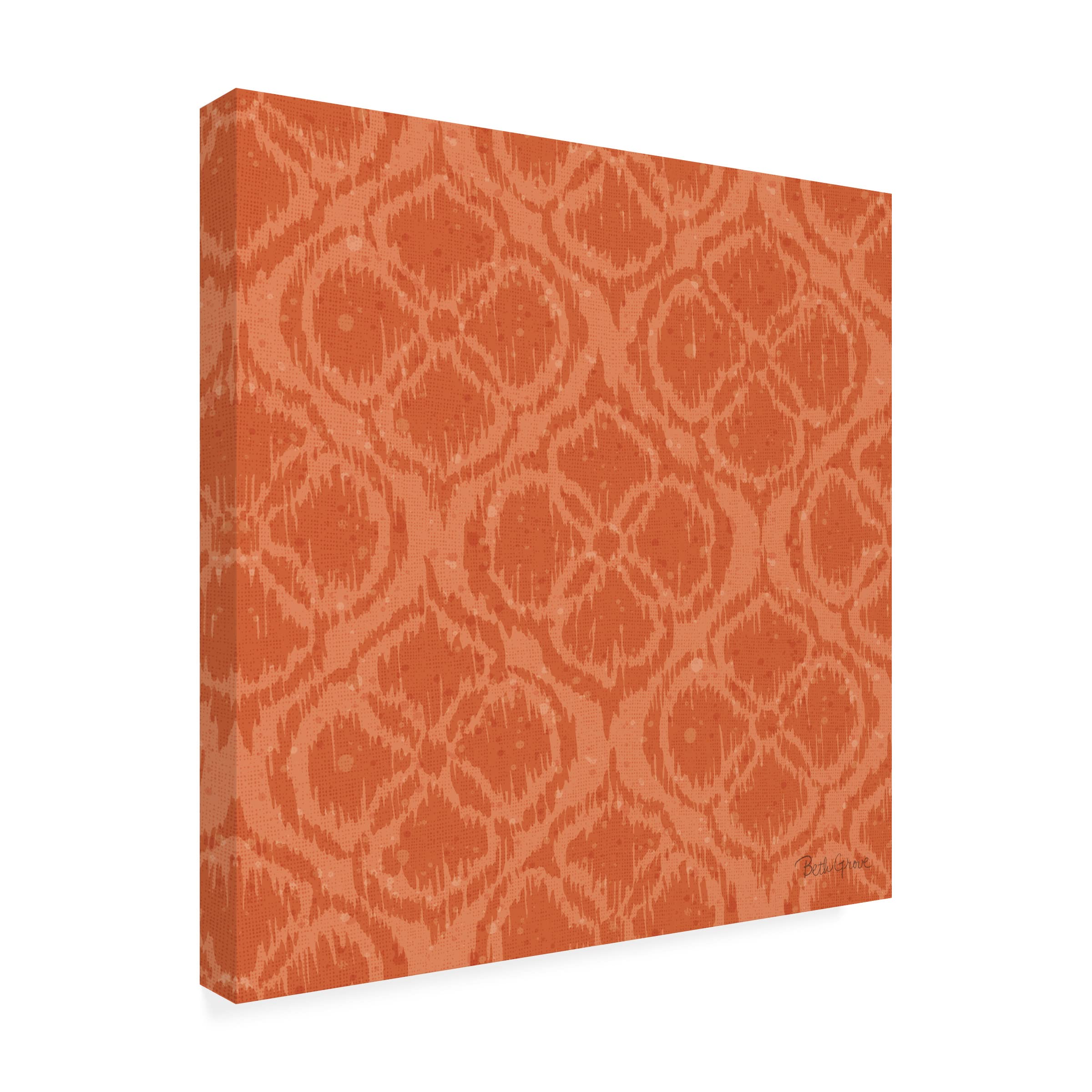 Beth Grove 'Harvest Bouquet Pattern VC' Floral Canvas Wall Art Print - Handmade Home Decor for Living Room, Bedroom & Office