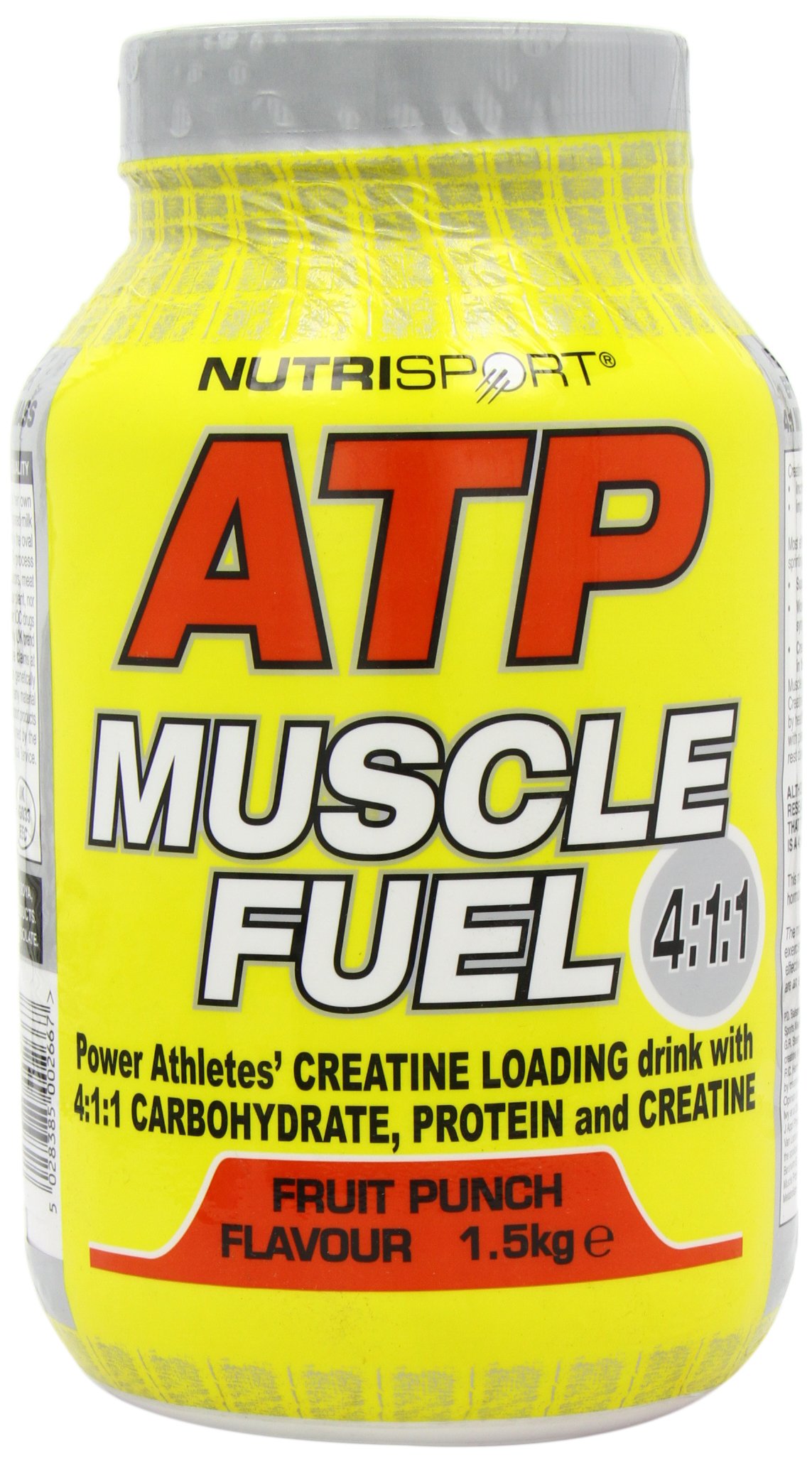 ATP M Fuel Fruit Punch Energy Powder - 1500g for Workout, Gym & Sports Performance - Delicious Fruit Flavor for Pre & Post Workout Recovery