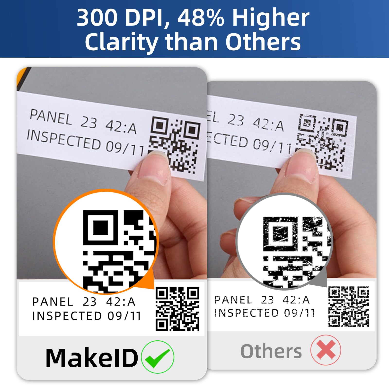Makeid P31 Industrial Label Maker - Heavy-Duty Labeling Machine with 0.71