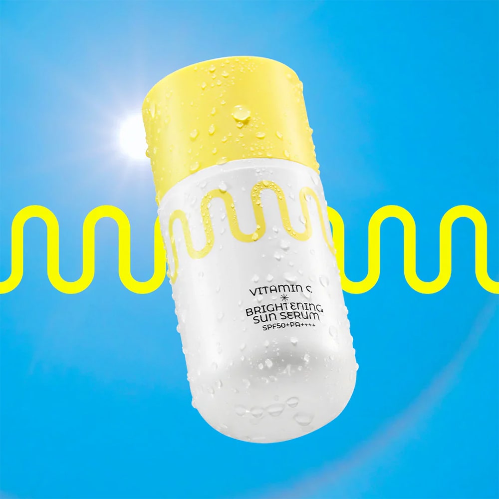 COMMONLABS Vitamin C Brightening Sun Serum SPF50+ PA++++ 51ml – Brightening & Sun Protection for Glowing Skin | Daily Skincare & Outdoor Use