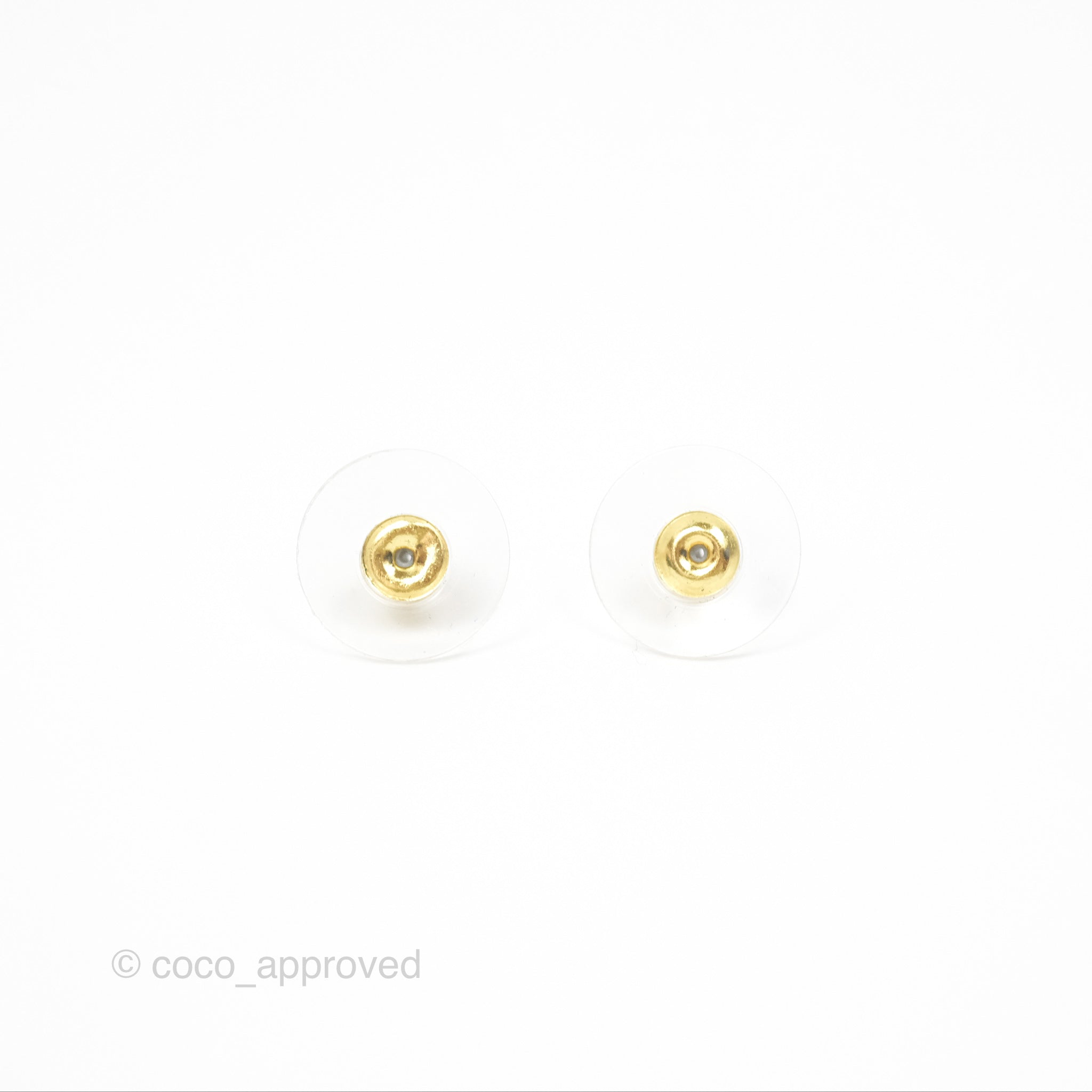 Chanel CC Logo Earrings in Gold Tone - 24C Collection | Luxury Fashion Jewelry for Women, Perfect for Parties, Weddings & Special Occasions