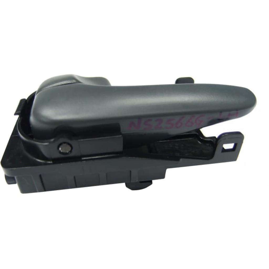 Nissan Maxima Front & Rear Interior Door Handle with Lock Button - Black (1995-1997) | Compatible with SE/GXE/GLE Models | Easy Installation & Durable Replacement for Car Door Repair