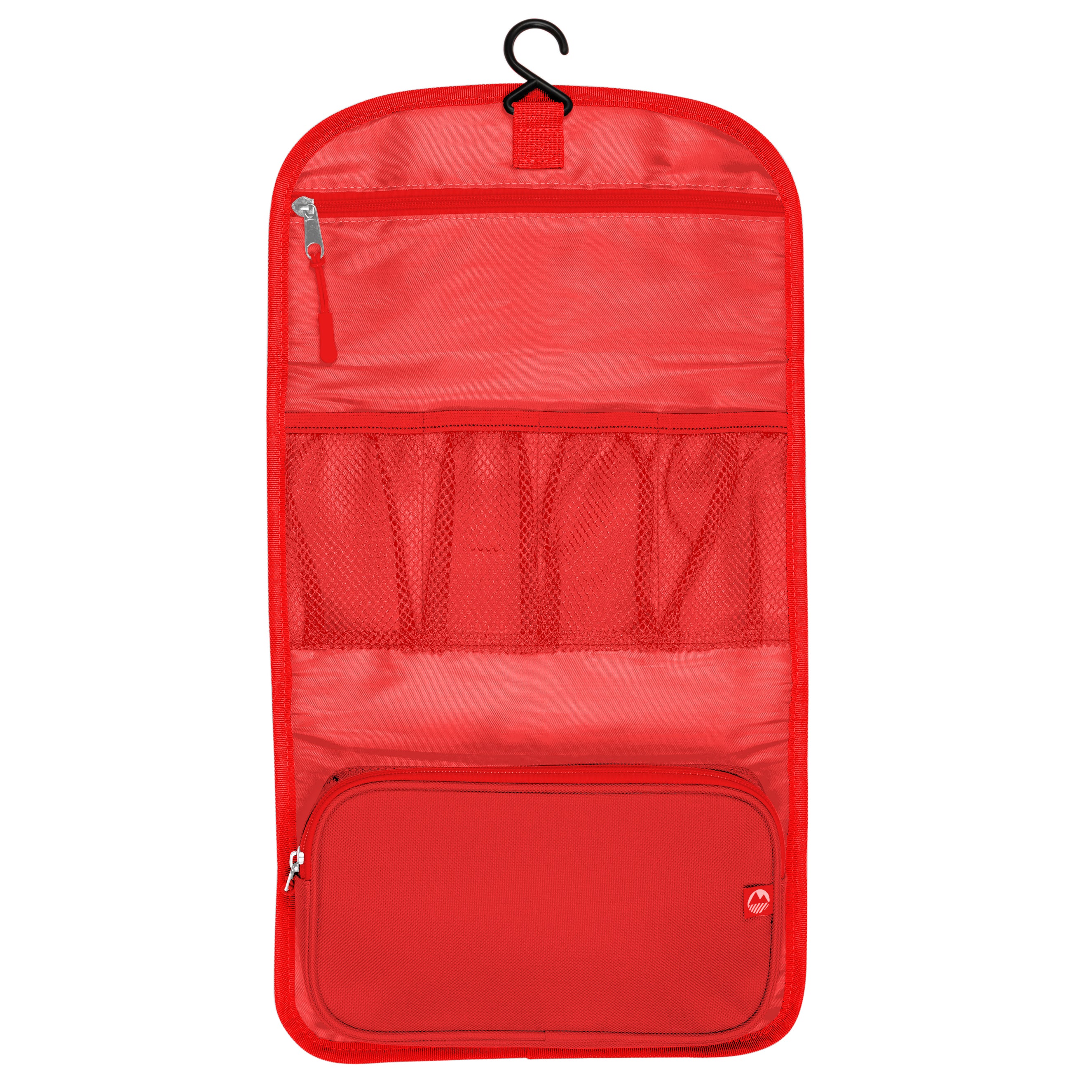 Eskdale Foldable Hanging Travel Toiletry Bag - Waterproof Cosmetic Organizer for Bathroom, Camping & Airplane Travel - Perfect for Toiletries, Makeup & Shower Essentials