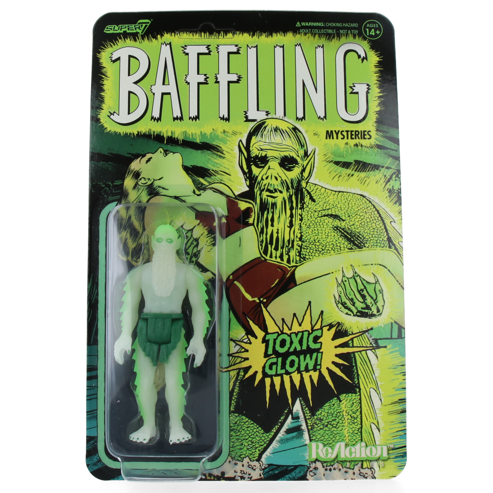 Baffling Mysteries Seaweed Glow-in-the-Dark Pre-Code Horror ReAction Figure - Perfect for Collectors, Horror Fans & Nightlight Display