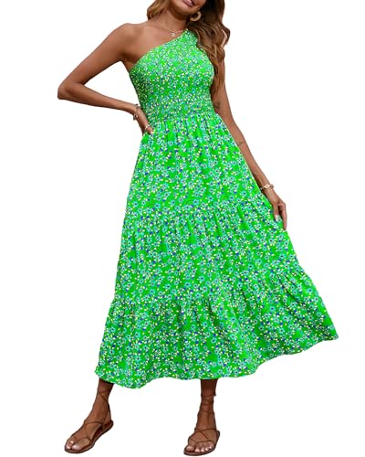 Floral Green Blue