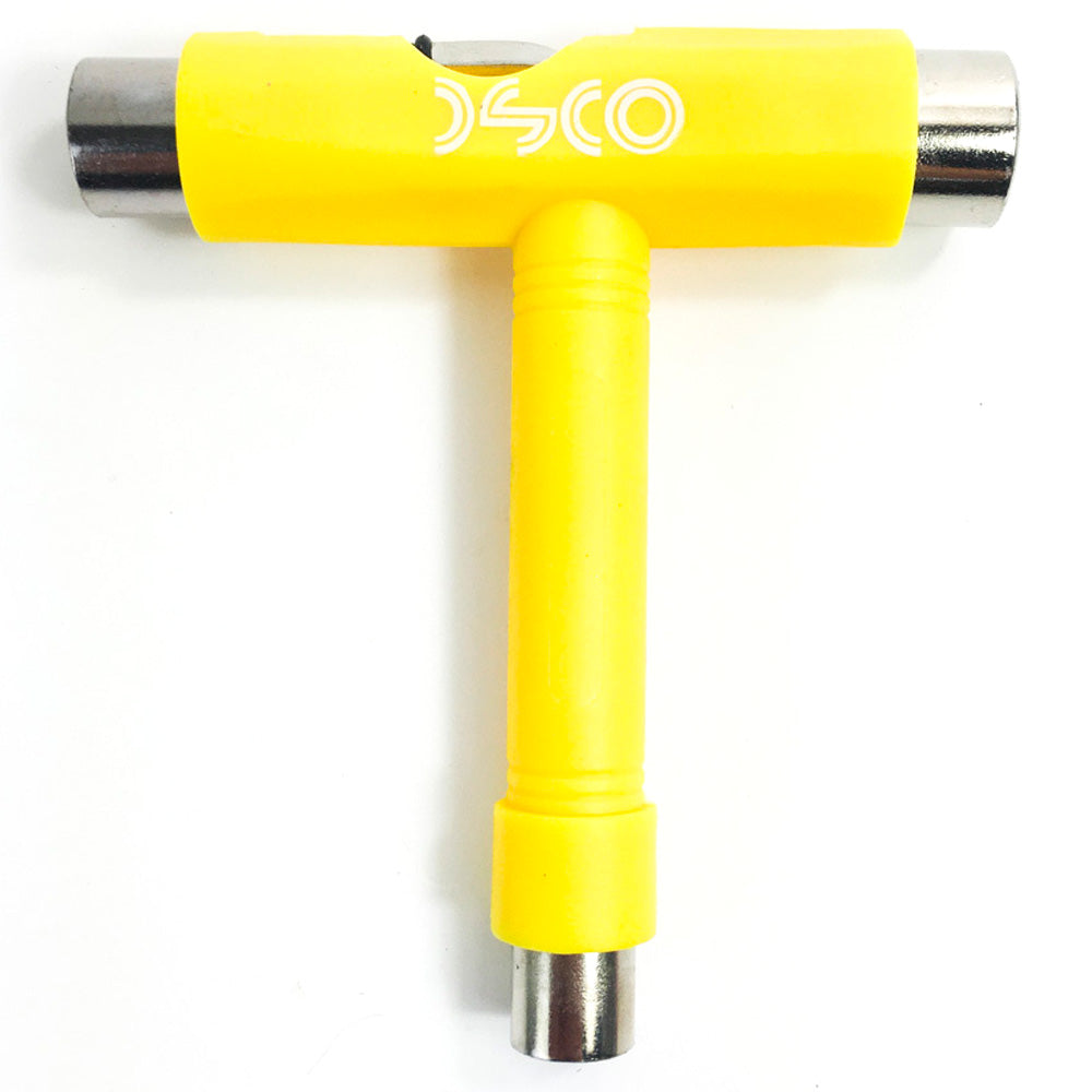 Dsco Quad Skate Tool - All-in-One Roller Skate & Skateboard Multi-Tool for Adjusting Trucks, Bearings & Wheels - Perfect for Roller Derby, Outdoor Skating & Skate Park Maintenance