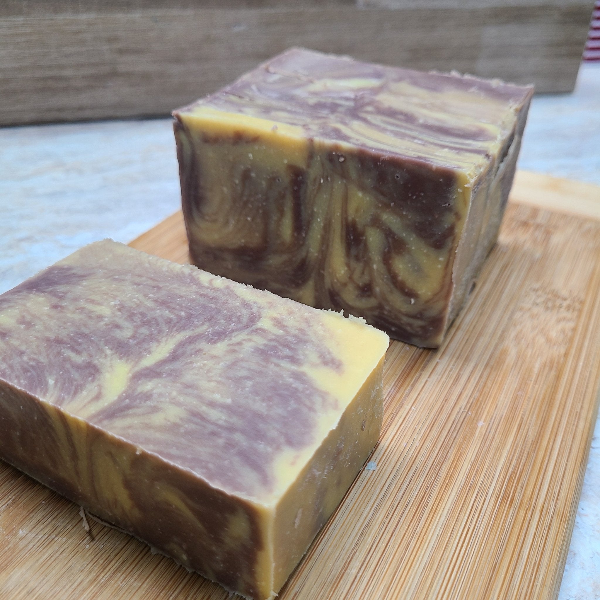 Organic Roasted Chestnut Handmade Soap - Natural Exfoliating & Moisturizing Bar for Dry Skin - Perfect for Winter Skincare & Holiday Gifts