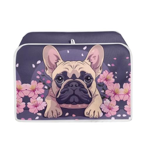 Cute French Bulldog Floral