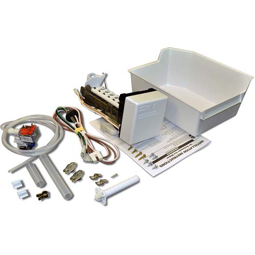 ClimaTek Refrigerator Ice Maker Replacement - Compatible with Whirlpool ECK-MF83 - Easy Installation for Kitchen & Home Appliances - Perfect for Refrigerator Repair and Ice Production