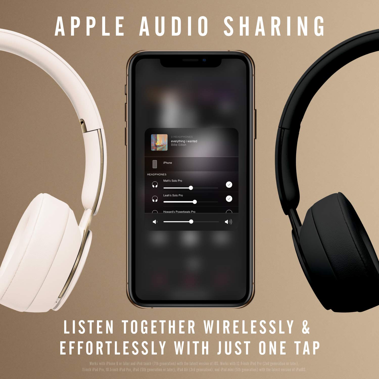 Beats Solo Pro Wireless Noise Cancelling On-Ear Headphones with Apple H1 Chip | Bluetooth 5.0 | 22-Hour Battery Life | Built-in Mic | Ivory - Perfect for Travel, Workouts & Home Office Use