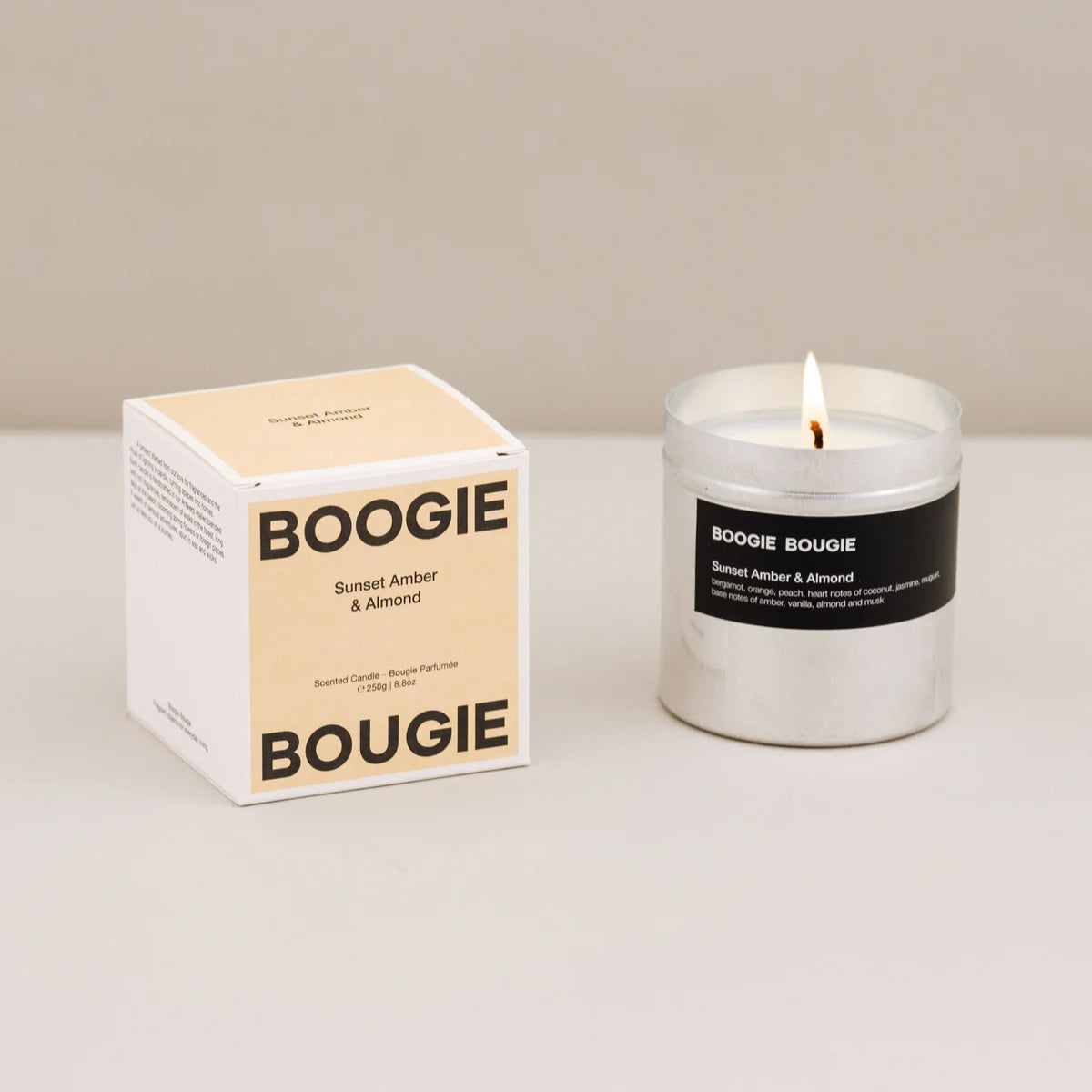 250g Aromatherapy Scented Candle - Lavender Vanilla Relaxing Soy Wax Candle for Home, Spa, Yoga & Meditation - Long Lasting Fragrance Gift Set