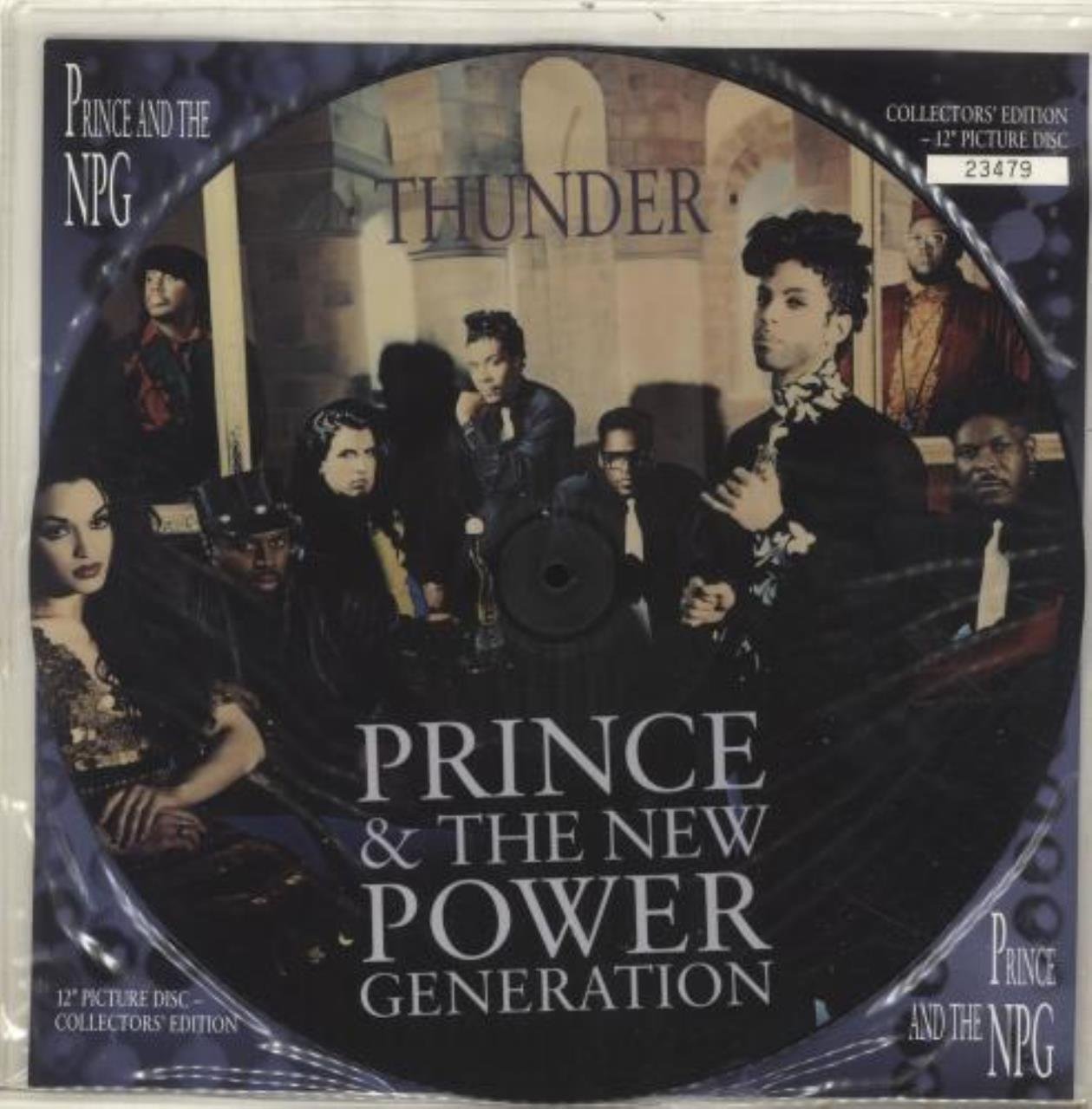 Prince and The New Power Generation - Thunder (Picture Disc Vinyl) - Limited Edition Collectible for Music Lovers & Vinyl Enthusiasts - Perfect for Home Listening, Gifts, and Music Collections