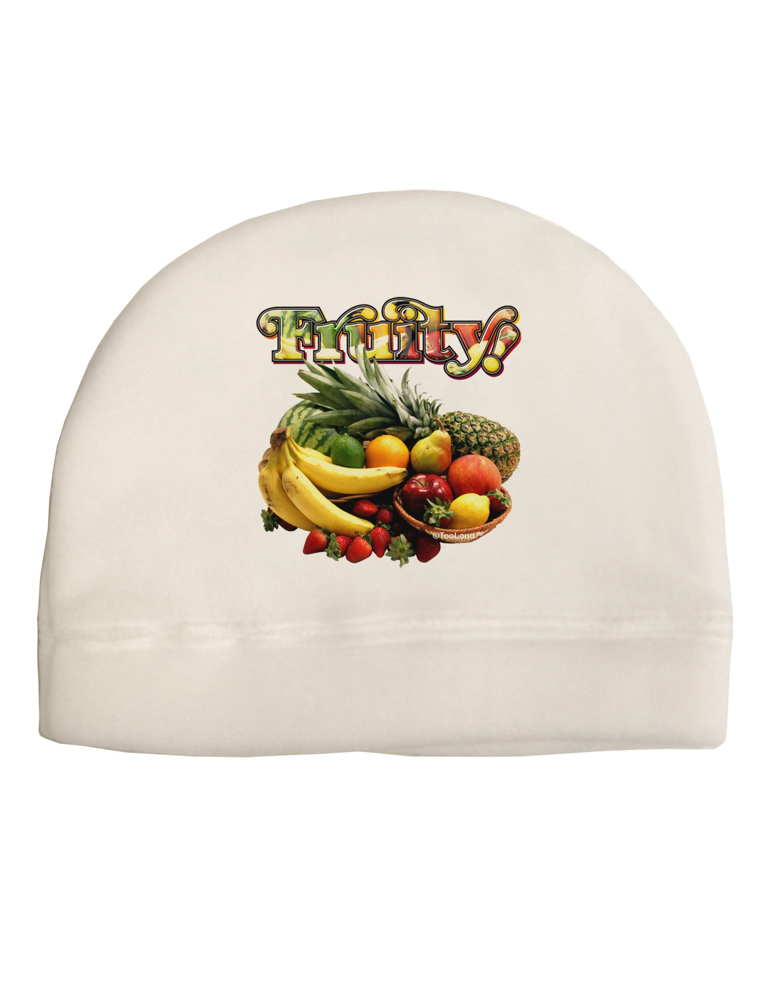 TOOLOUD Fruity Fruit Basket Fleece Beanie Hat for Men & Women - Warm Winter Knit Cap for Outdoor Activities, Skiing, Snowboarding, and Casual Wear