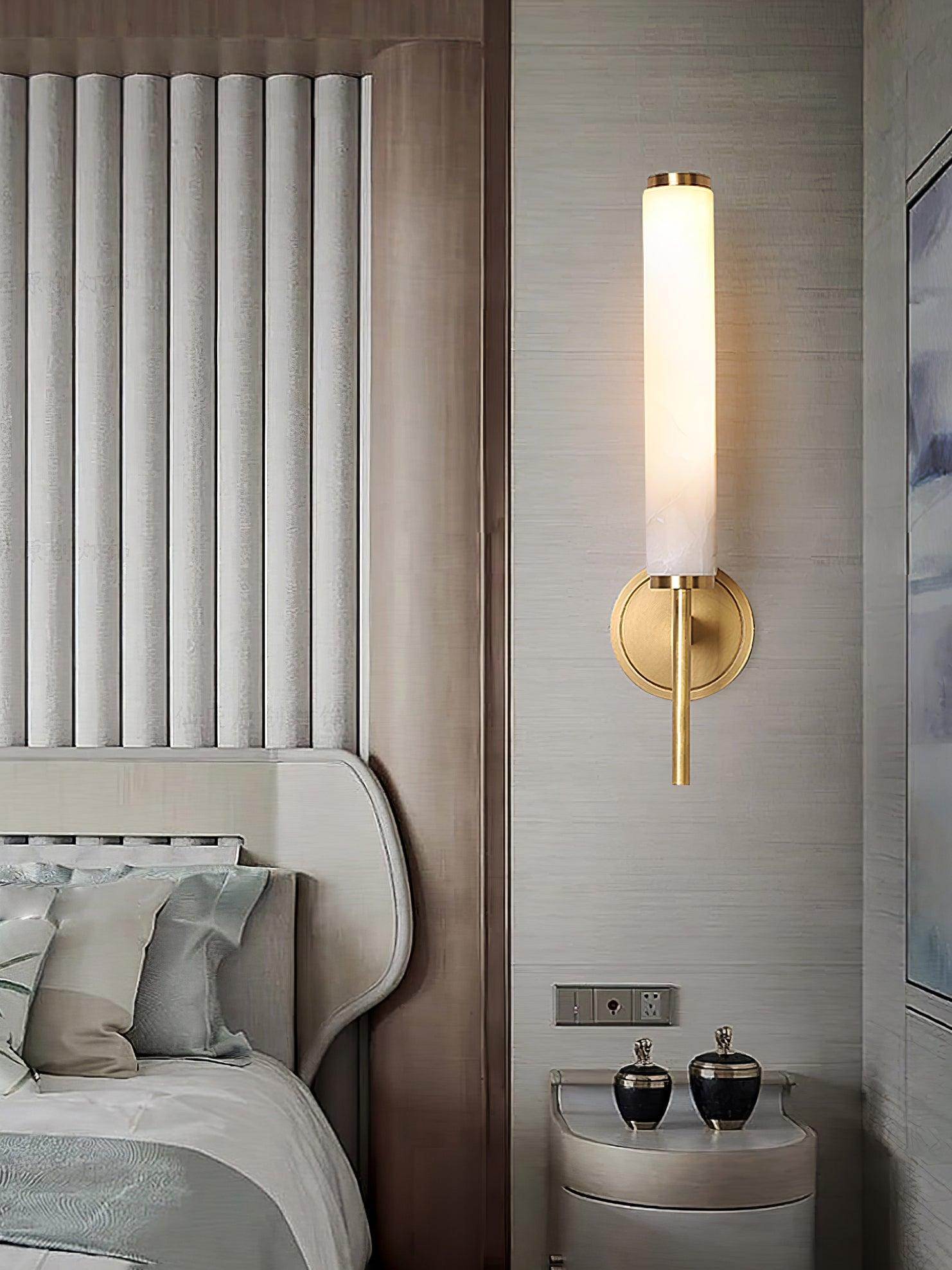 Brindisi Wall Sconce Light Fixture - Modern Plug-in Wall Lamp with Adjustable Arm for Living Room, Bedroom, or Hallway Lighting Decor