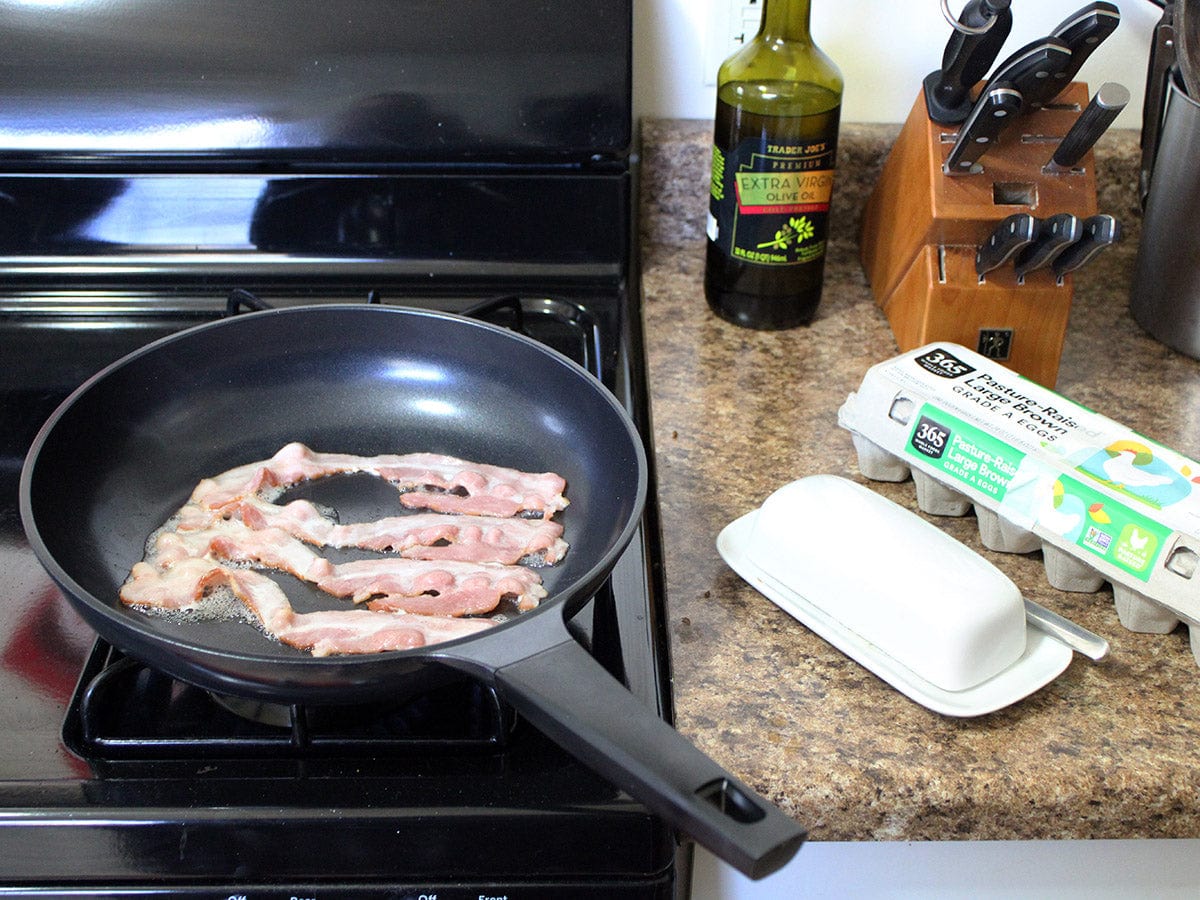 Evaco Cast Non-Stick Ceramic Frying Pan - 8/10/12 Inch Skillet Set, PFOA-Free & Eco-Friendly - Perfect for Sautéing, Frying & Cooking Healthy Meals
