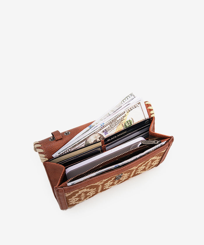 Wrangler Aztec Print Tote Bag Set - Stylish & Durable Cotton Tote Bags for Women - Perfect for Shopping, Beach, Travel & Everyday Use