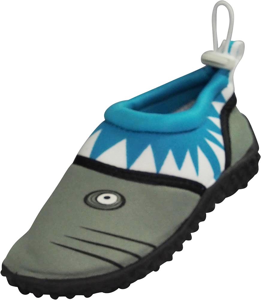 NORTY Wave Aqua Sock Water Shoes for Kids - Quick-Dry Swim & Beach Shoes with Non-Slip Sole - Comfortable Water Socks for Pool, Ocean & Outdoor Activities
