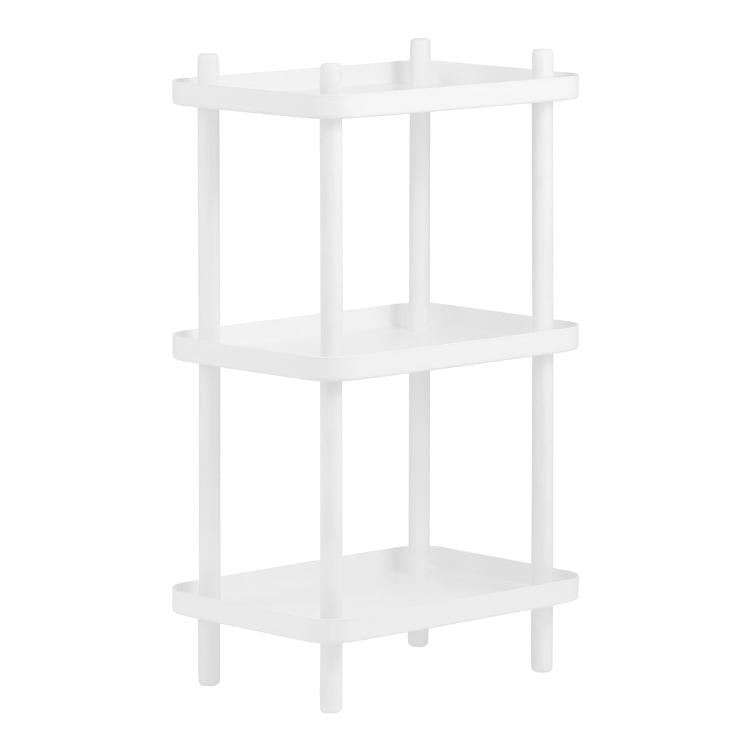 Simon Legald Block Shelf by Normann Copenhagen - Modern Wooden Wall Shelf for Living Room, Bedroom & Office Decor